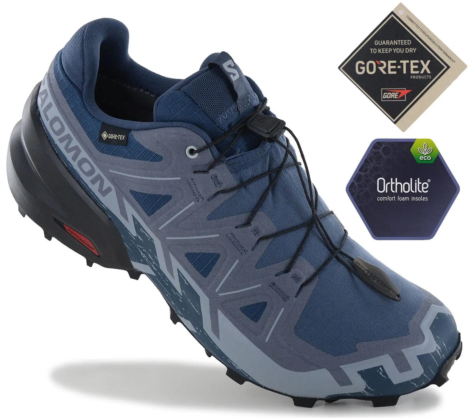Herren - Salomon Speedcross 6 Gtx - 479853 - Blau 2/6