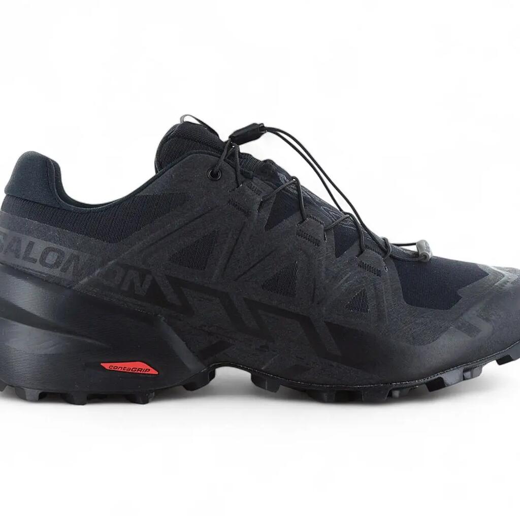 Men's - Salomon Speedcross 6 Wide - 417440 - Black