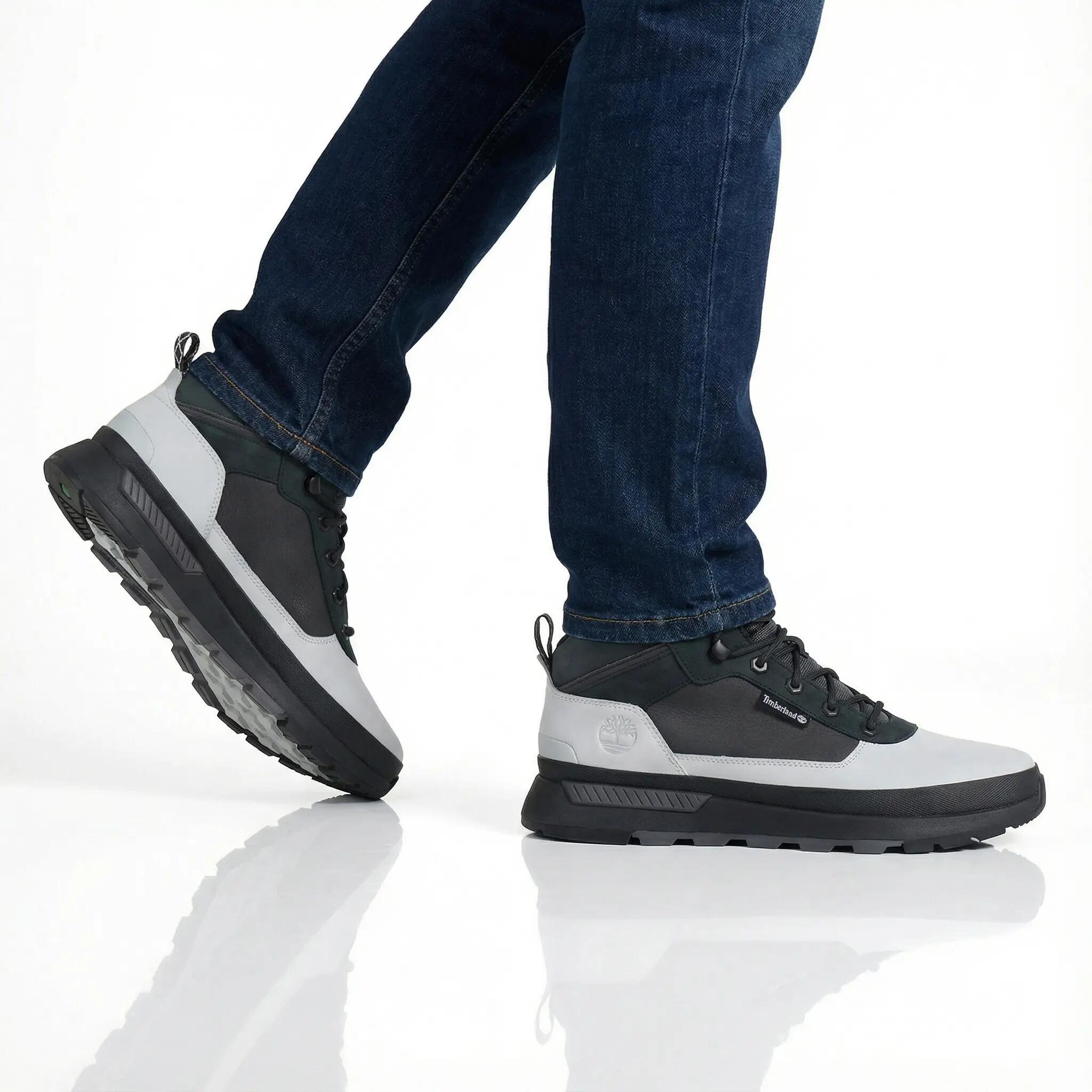 Homme - Timberland Field Trekker Mid Lace Up - Tb0a6dps-Em0 - Gris 5/6
