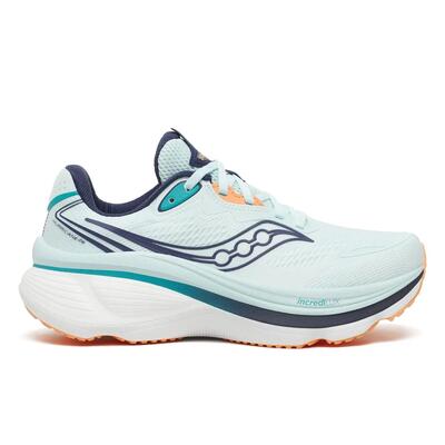 Shoes - running - adults - hurricane - comfortabel, stabiel - wit/turquoise