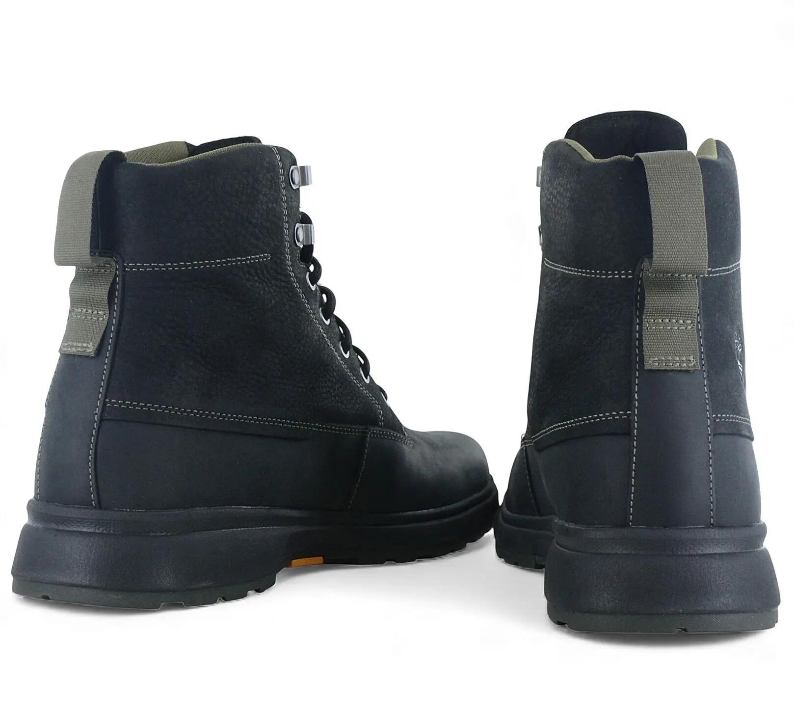 Homme - Timberland Atwells Ave Mid Lace Wp Boot - Tb1a43un-015 - Noir 3/6