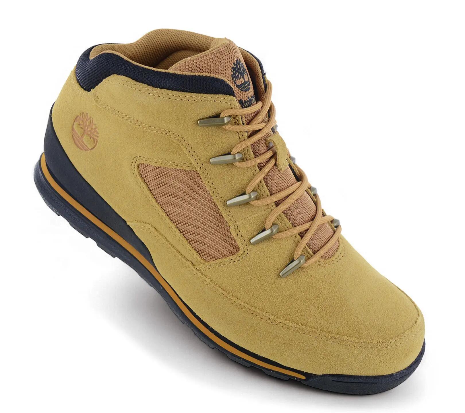 Heren - Timberland Euro Rock Mid - Tb0a2h5a-231 - Geel 2/6