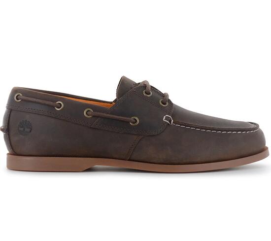 Uomo - Timberland Cedar Bay Boat Shoe - Tb0a29yg-931 - Marrone