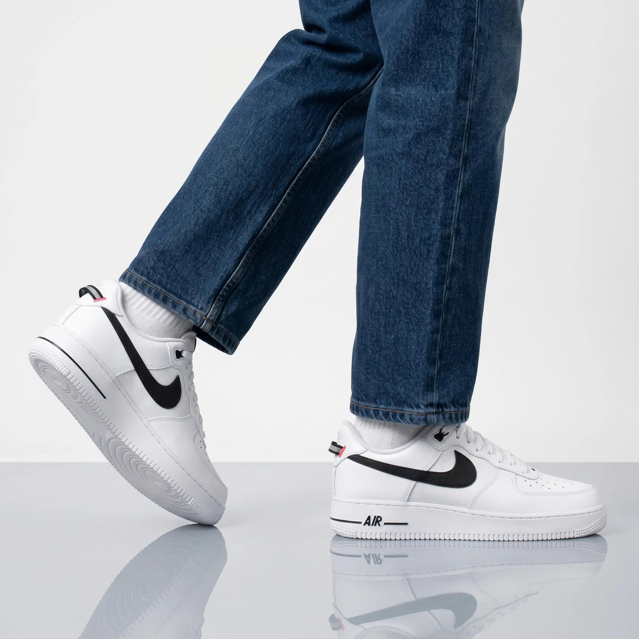 Homme - Nike Air Force 1 07 Lv8 - Hv9509-100 - Blanc 5/6