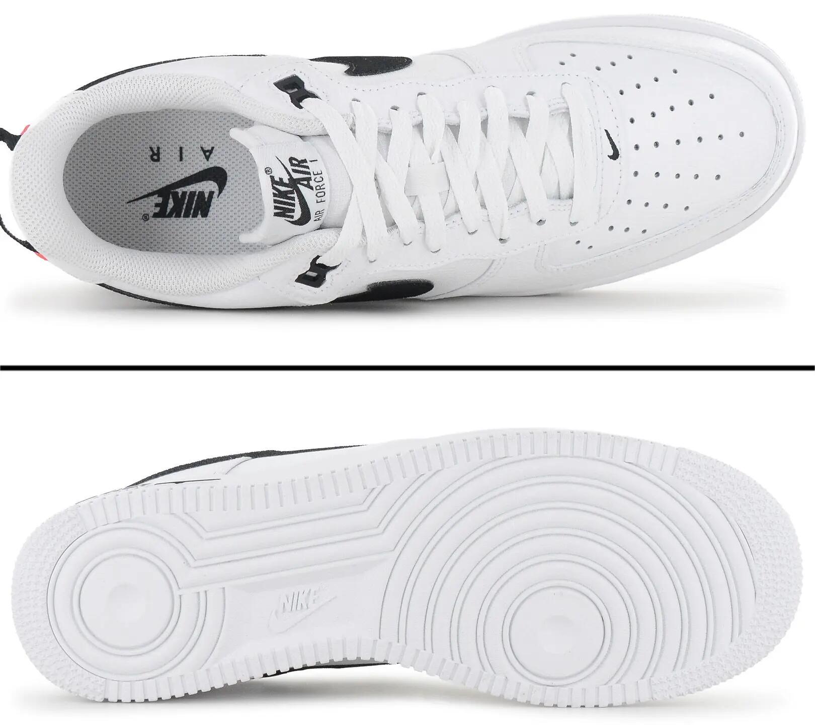 Homme - Nike Air Force 1 07 Lv8 - Hv9509-100 - Blanc 4/6
