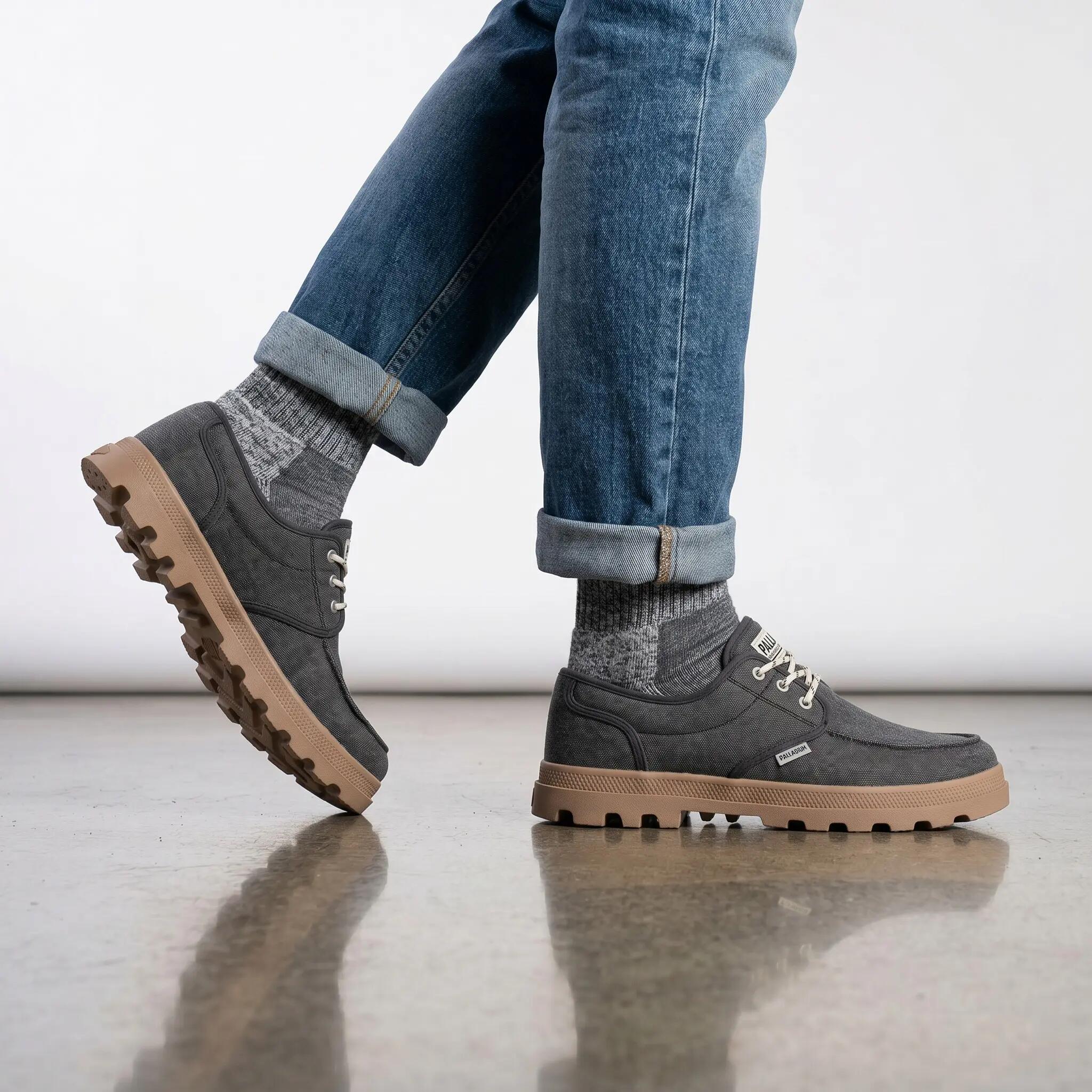 Homem - Palladium Dunelite Moc Cush - 04660-008-M - Cinzento 5/6