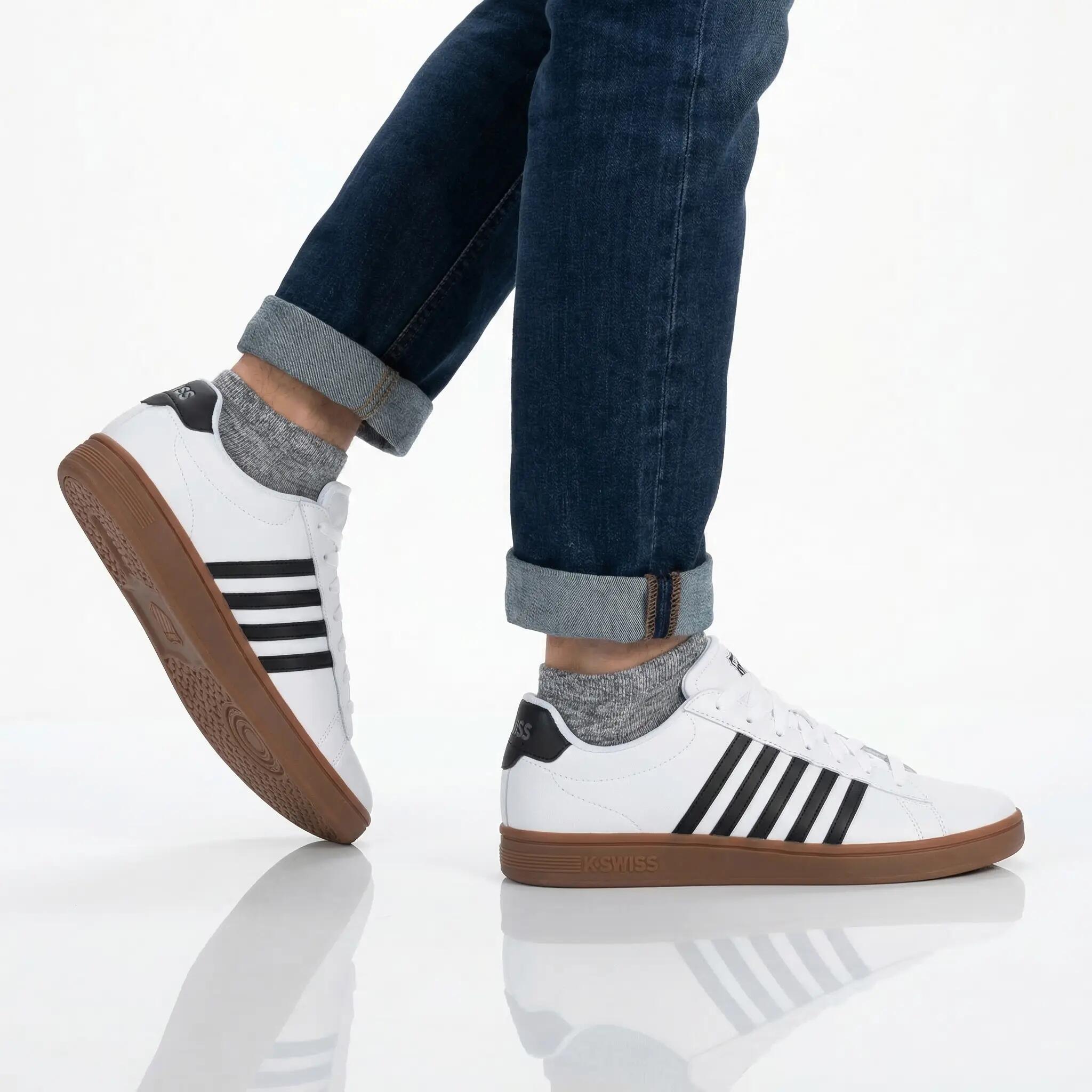Herren - K-Swiss Court Tiebreak Ii - 04413-168-M - Weiß 5/6
