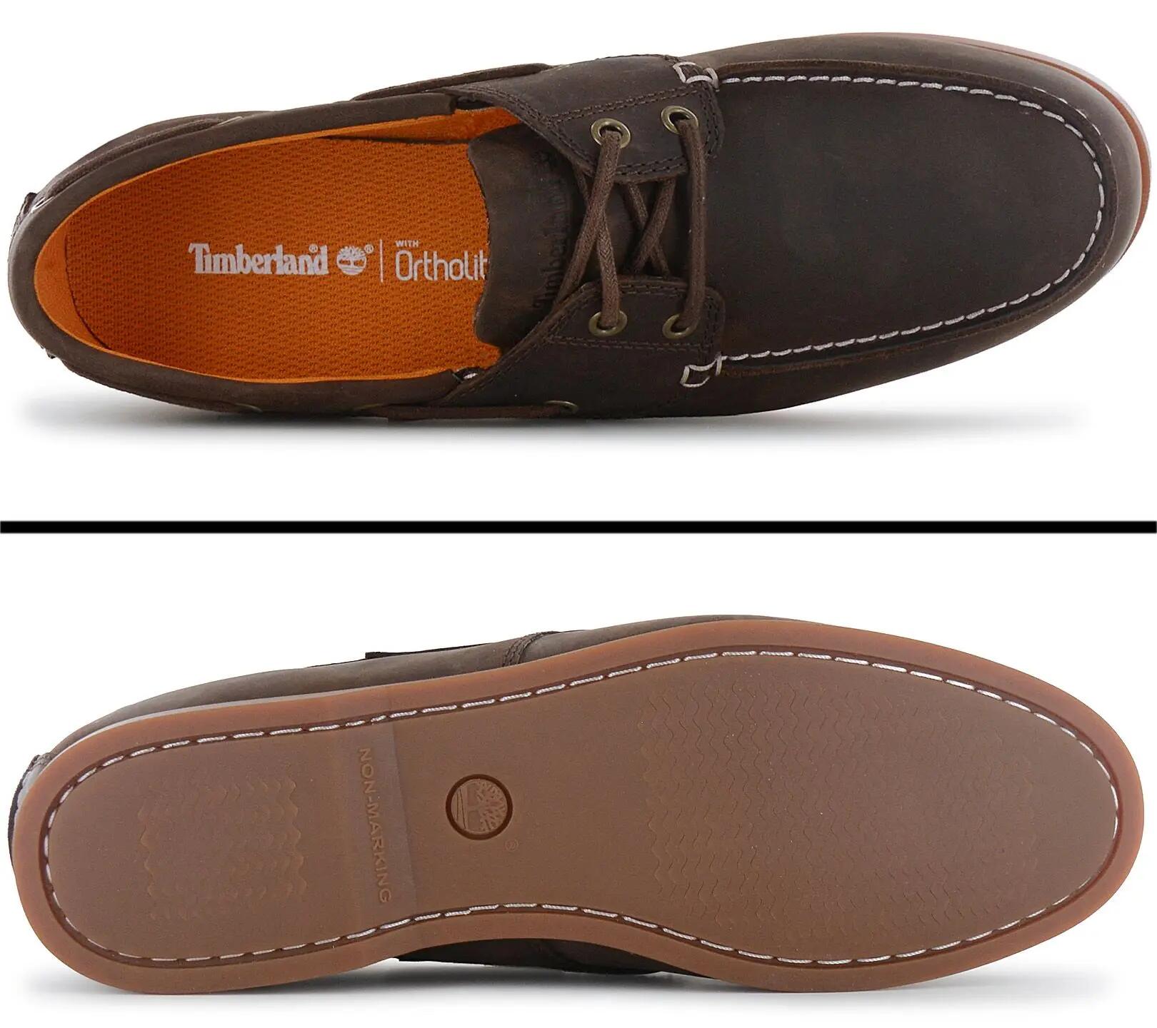 Homme - Timberland Cedar Bay Boat Shoe - Tb0a29yg-931 - Marron 4/6