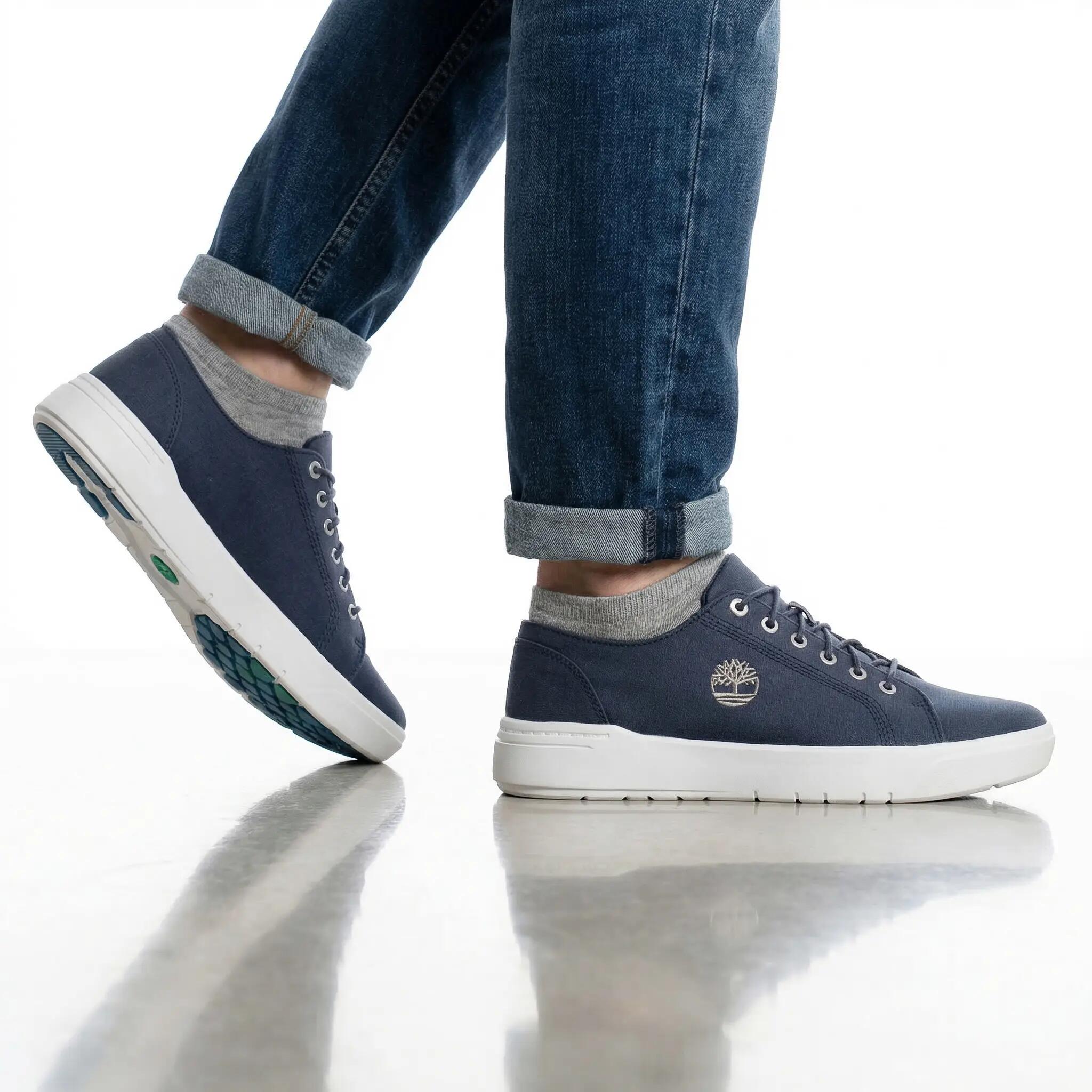 Homem - Timberland Seneca Bay Low Lace - Tb0a66nn-Ep4 - Azul 5/6