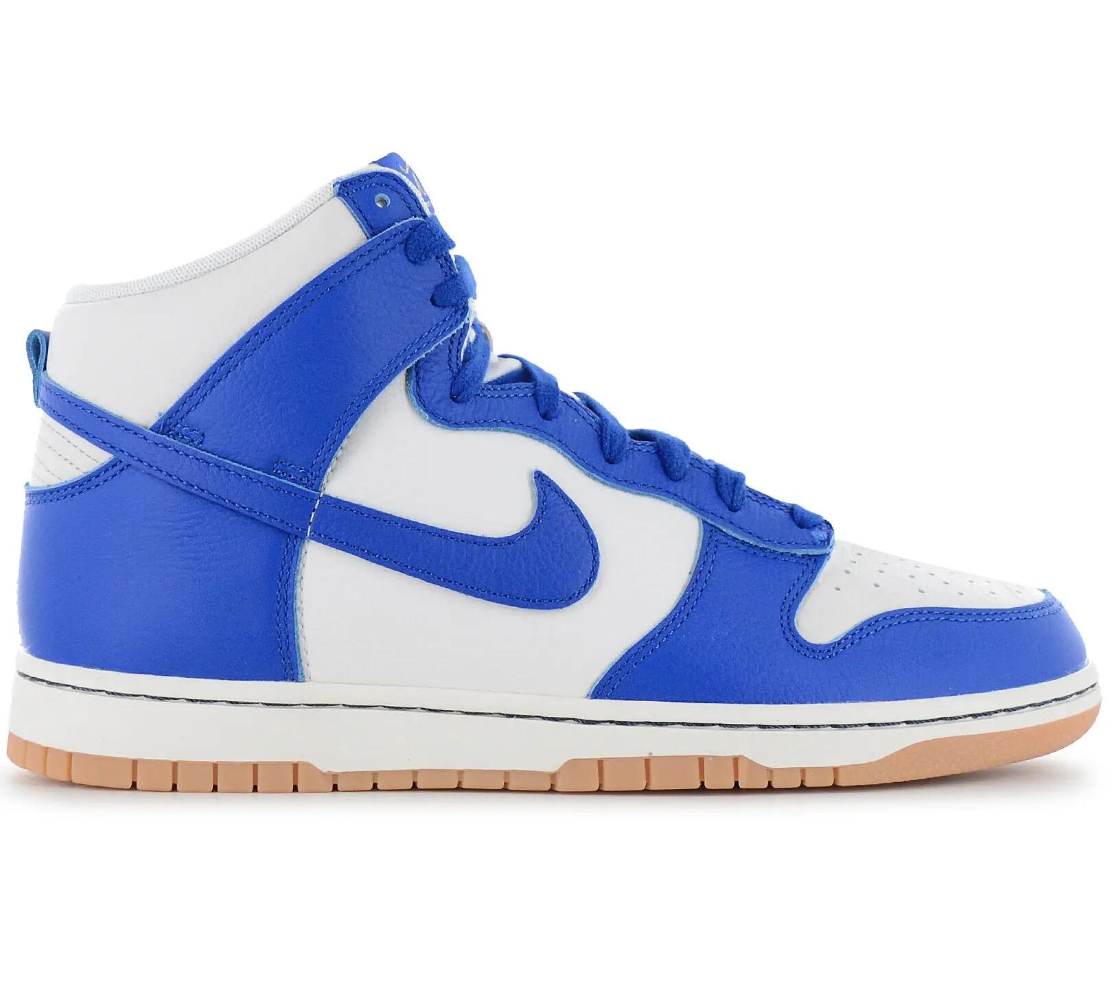 Bărbați - Nike Dunk Hi Retro Se - Fv6612-001 - Albastru