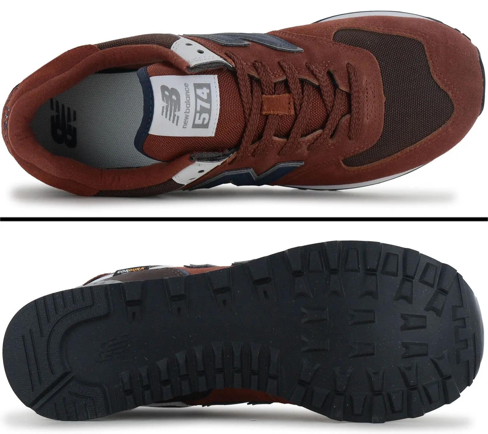 Heren - New Balance 574 - U5744dm - Bruin 4/6