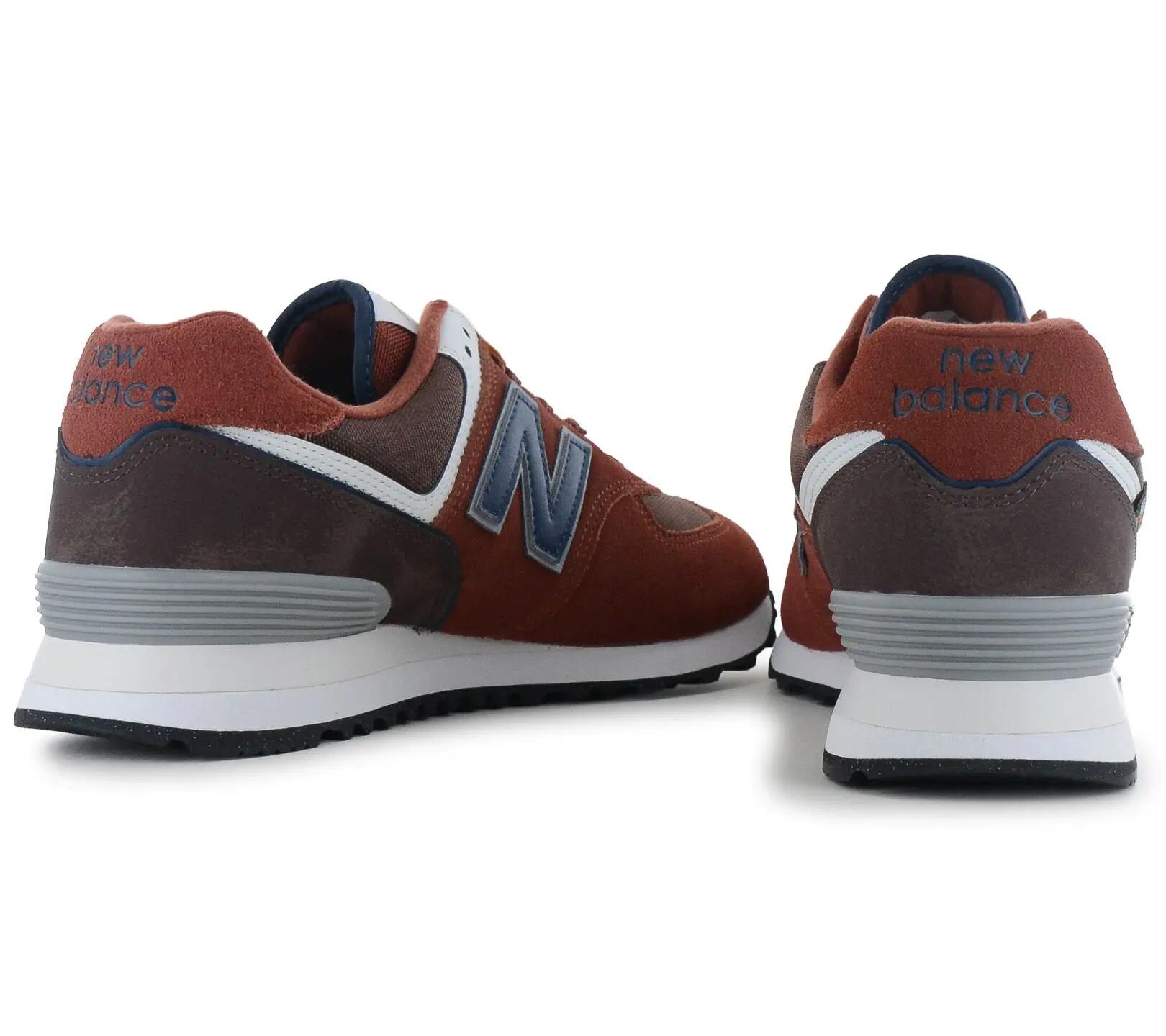 Heren - New Balance 574 - U5744dm - Bruin 3/6
