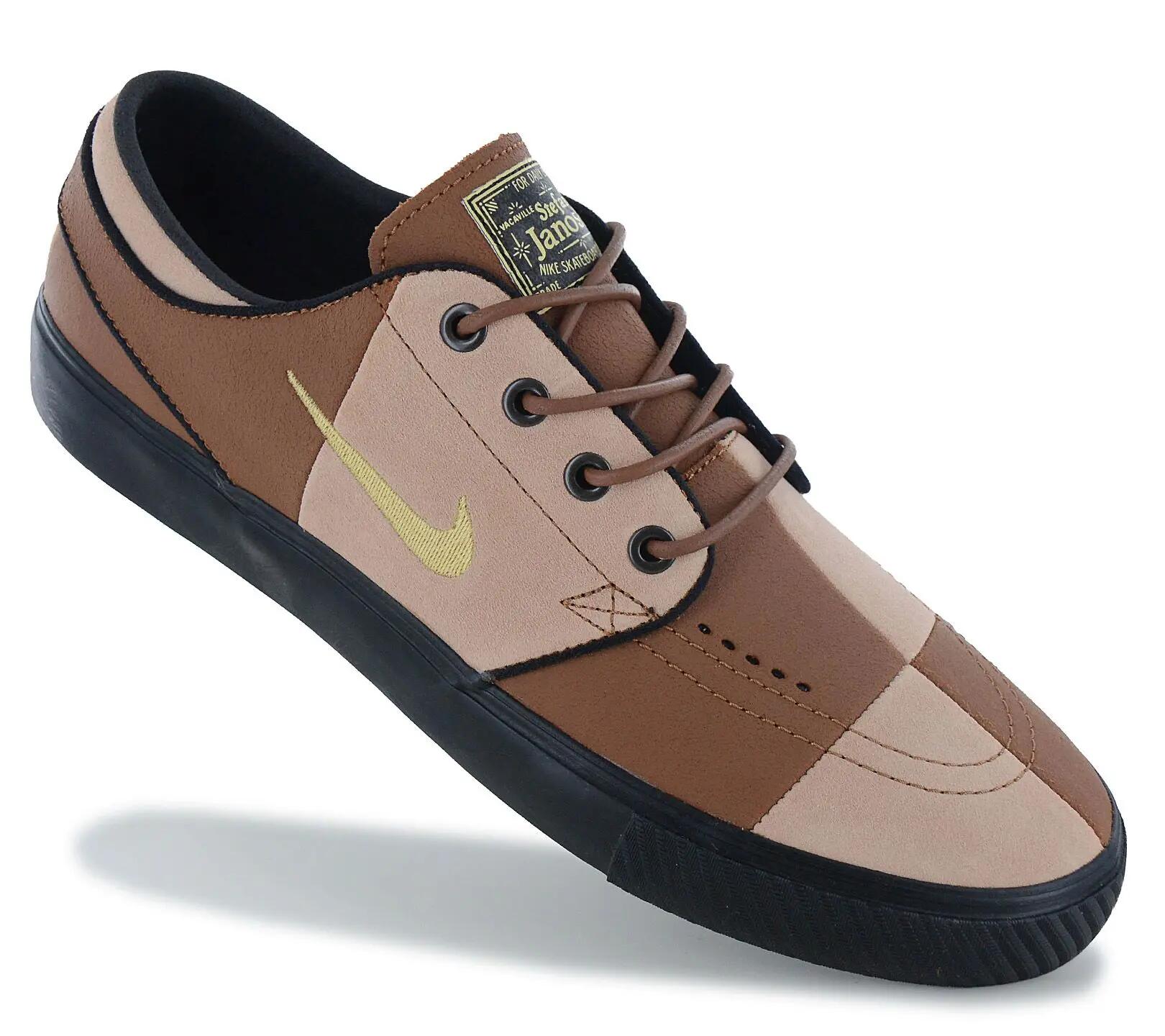 Homme - Nike Sb Zoom Janoski Og+ Prm - Hq1629-200 - Marron 2/6