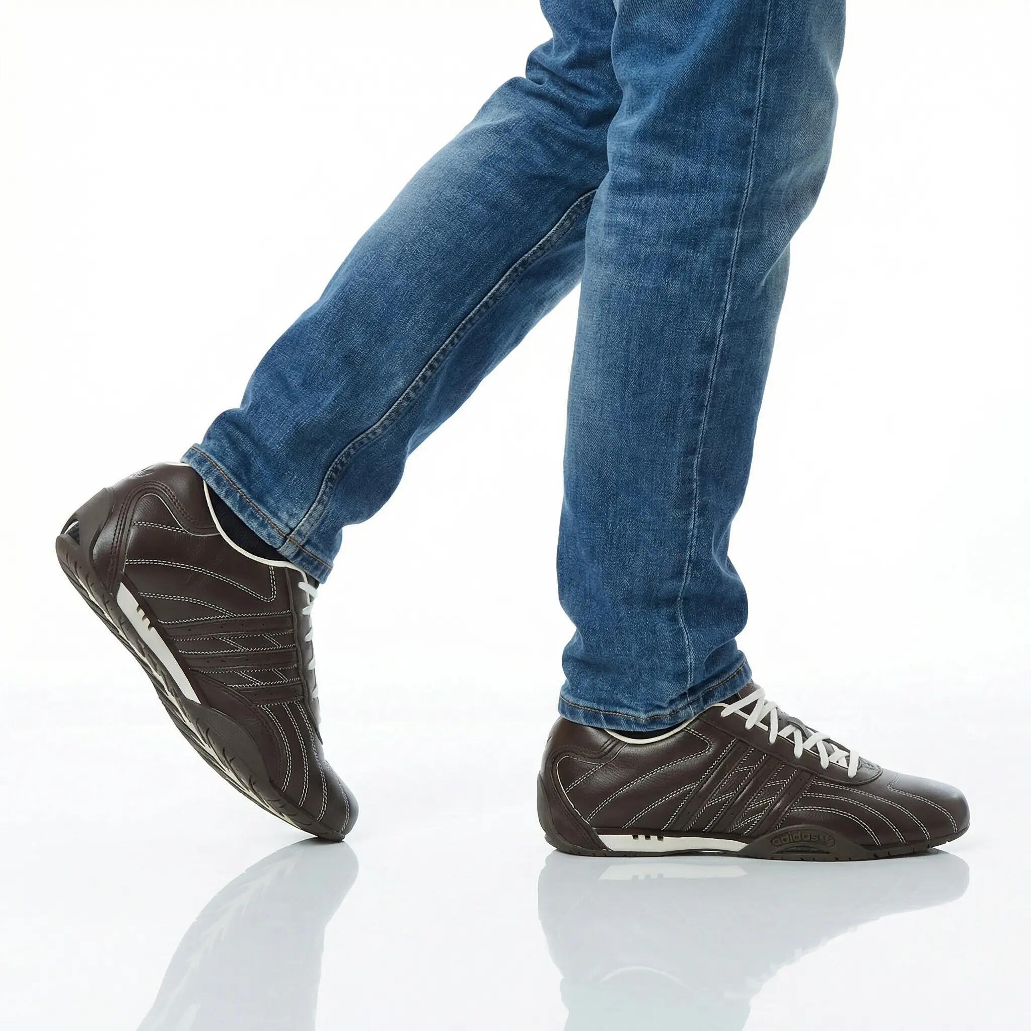 Homme - Adidas Adiracer Low - Js1556 - Marron 5/6