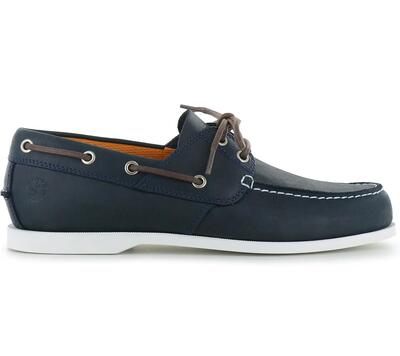 Uomo - Timberland Cedar Bay Boat Shoe - Tb0a28bm-019 - Blu