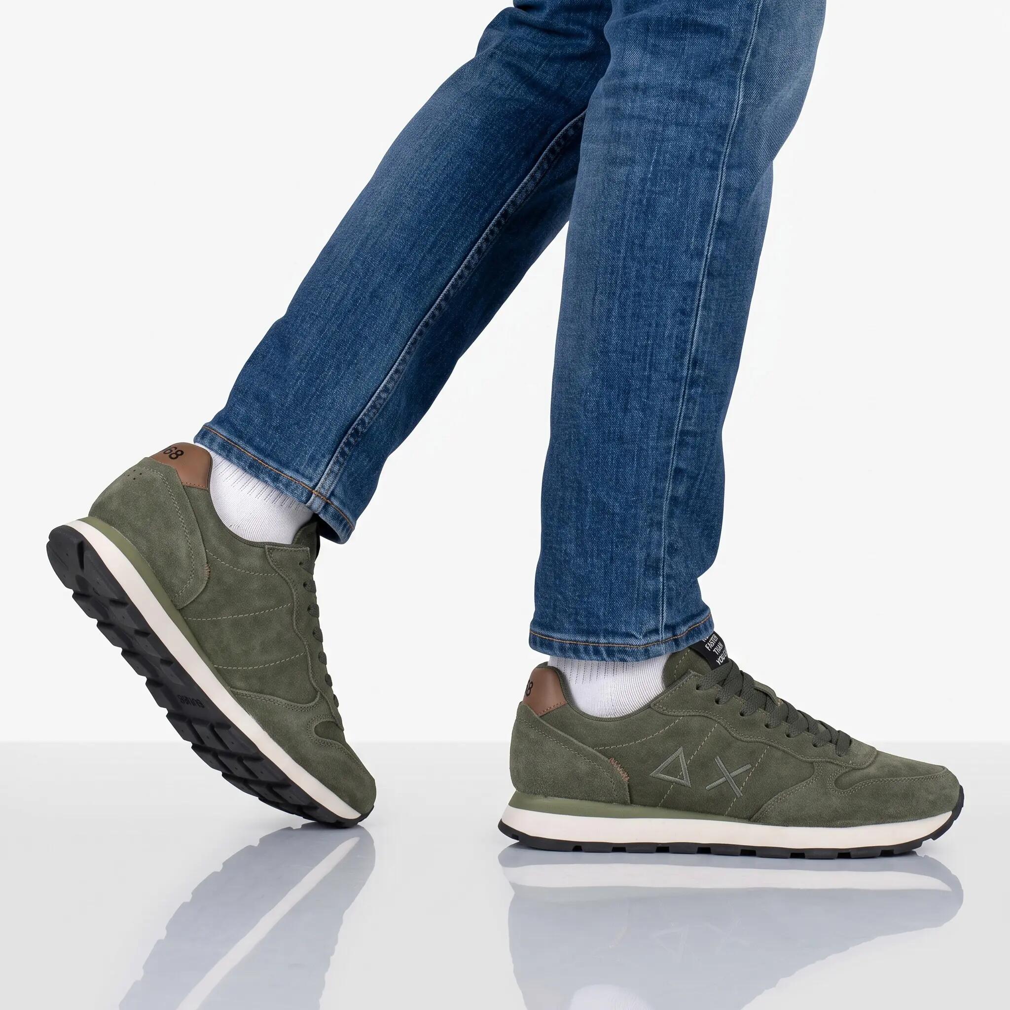 Homme - Sun68 Tom Suede - Z46106-74 - Vert 5/6