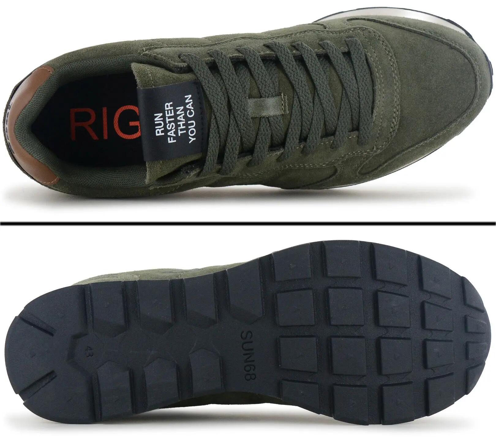 Homme - Sun68 Tom Suede - Z46106-74 - Vert 4/6