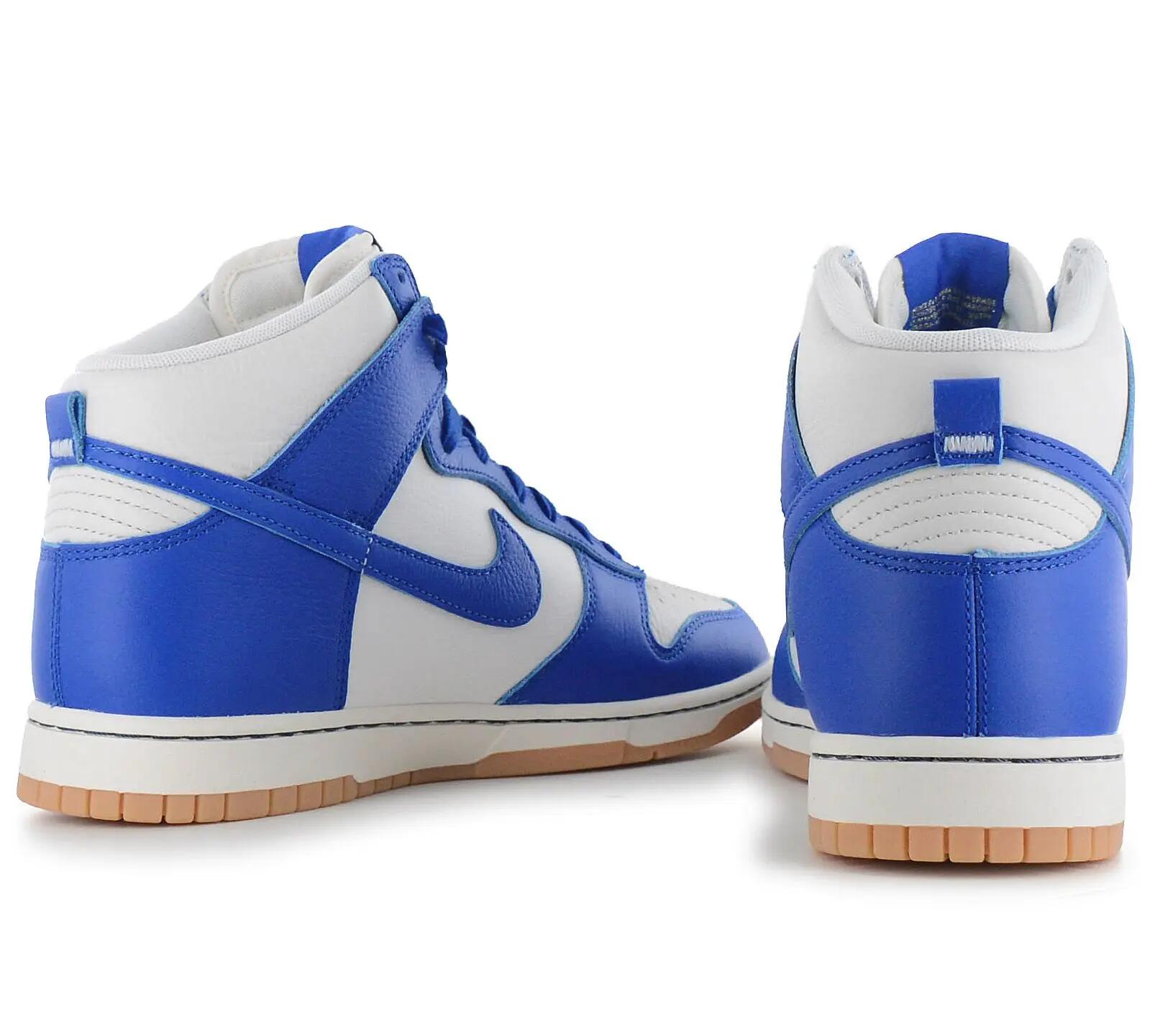Męskie - Nike Dunk Hi Retro Se - Fv6612-001 - Niebieski 3/6