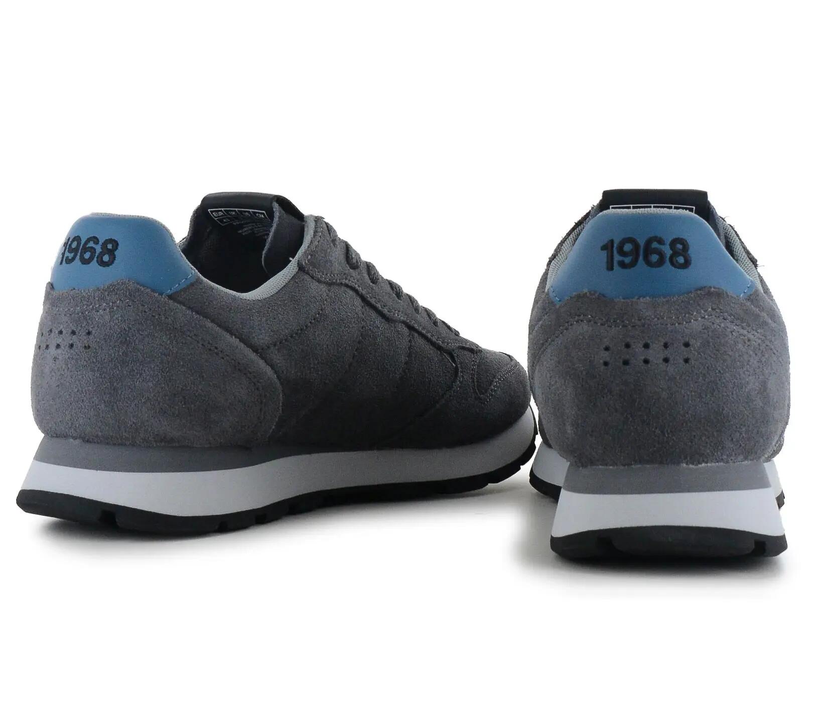 Men's - Sun68 Tom Suede - Z46106-47 - Grey 3/6