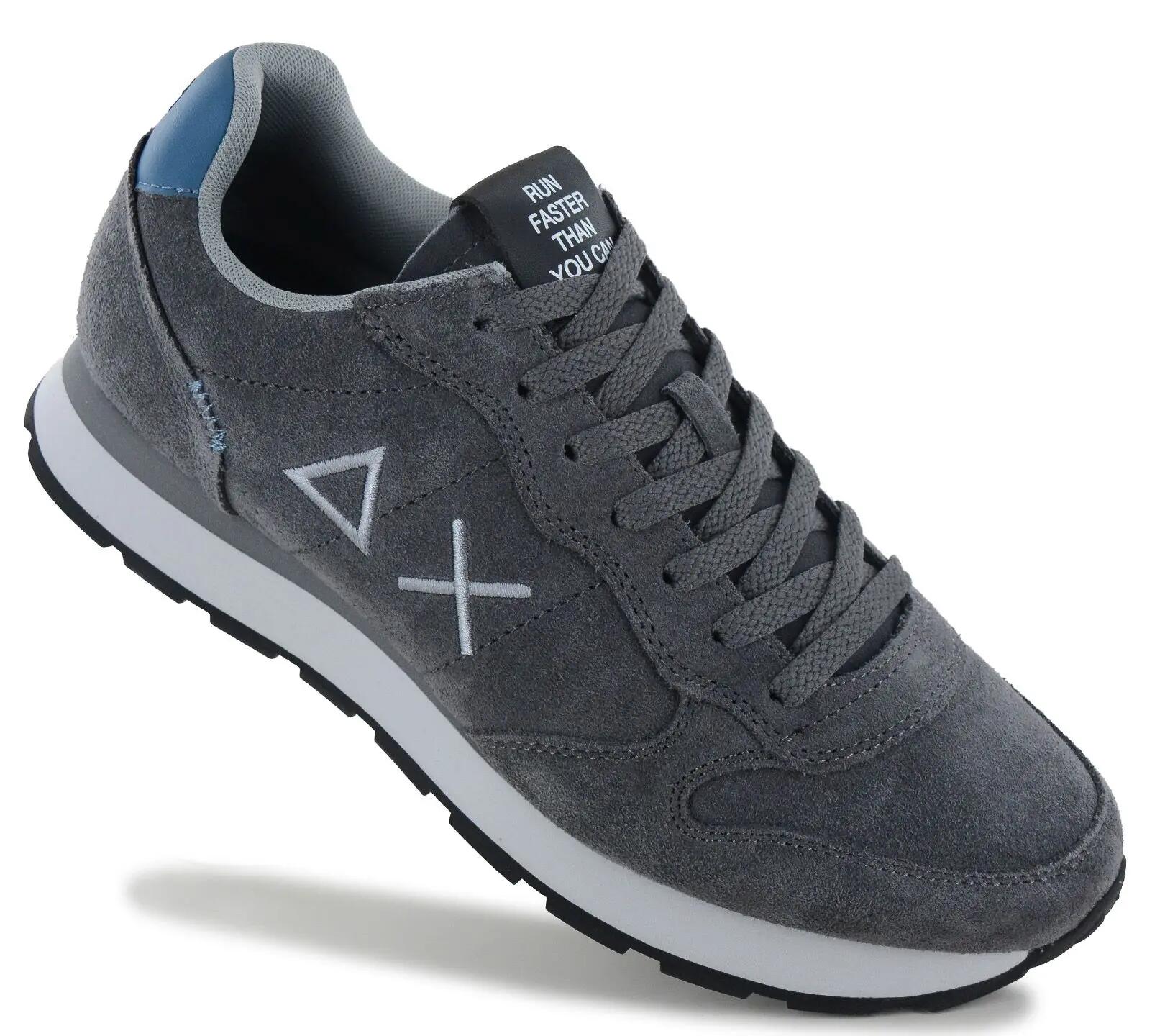 Men's - Sun68 Tom Suede - Z46106-47 - Grey 2/6