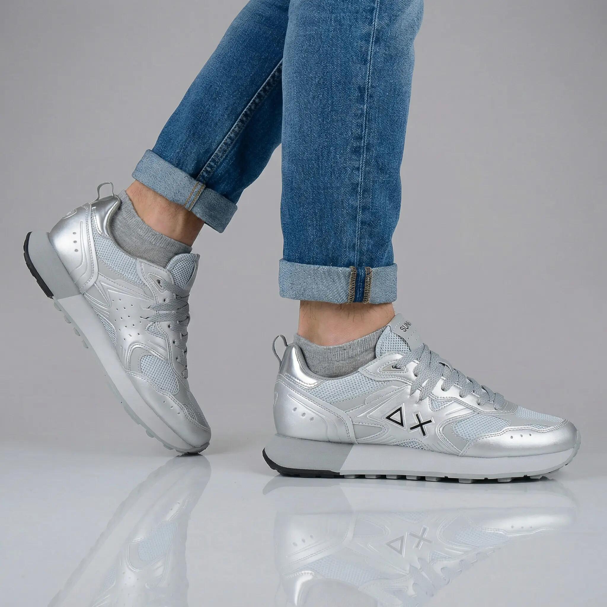Men's - Sun68 Jaki 2.0 Silver Mesh - Z36119-44 - Silver 5/6