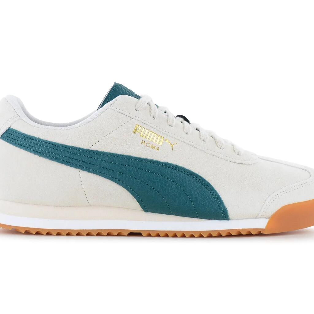 Men's - Puma Roma Suede - 398635-02 - White