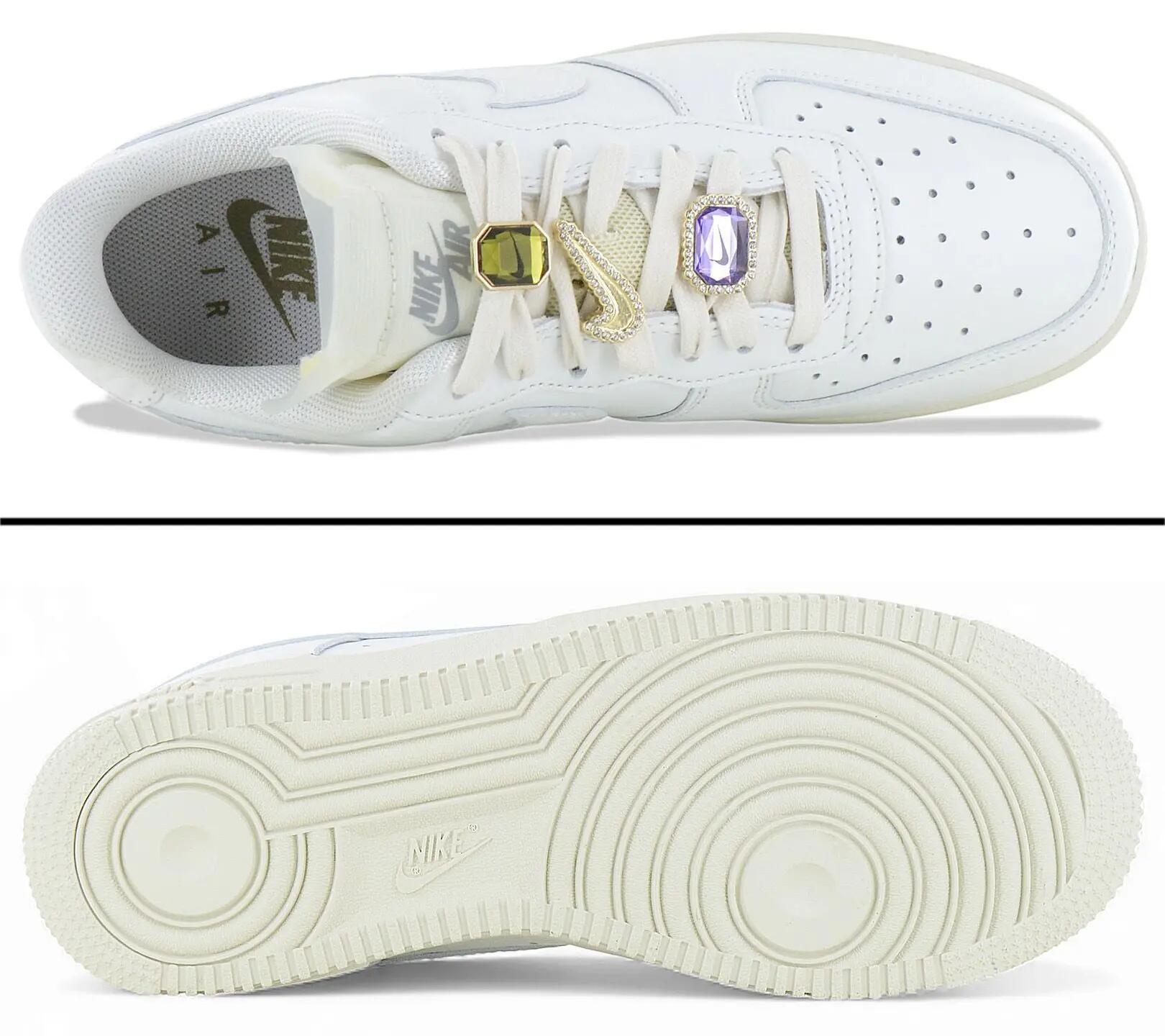 Női - Nike Air Force 1 Lo Prm - Dn5463-100 - Fehér 4/6
