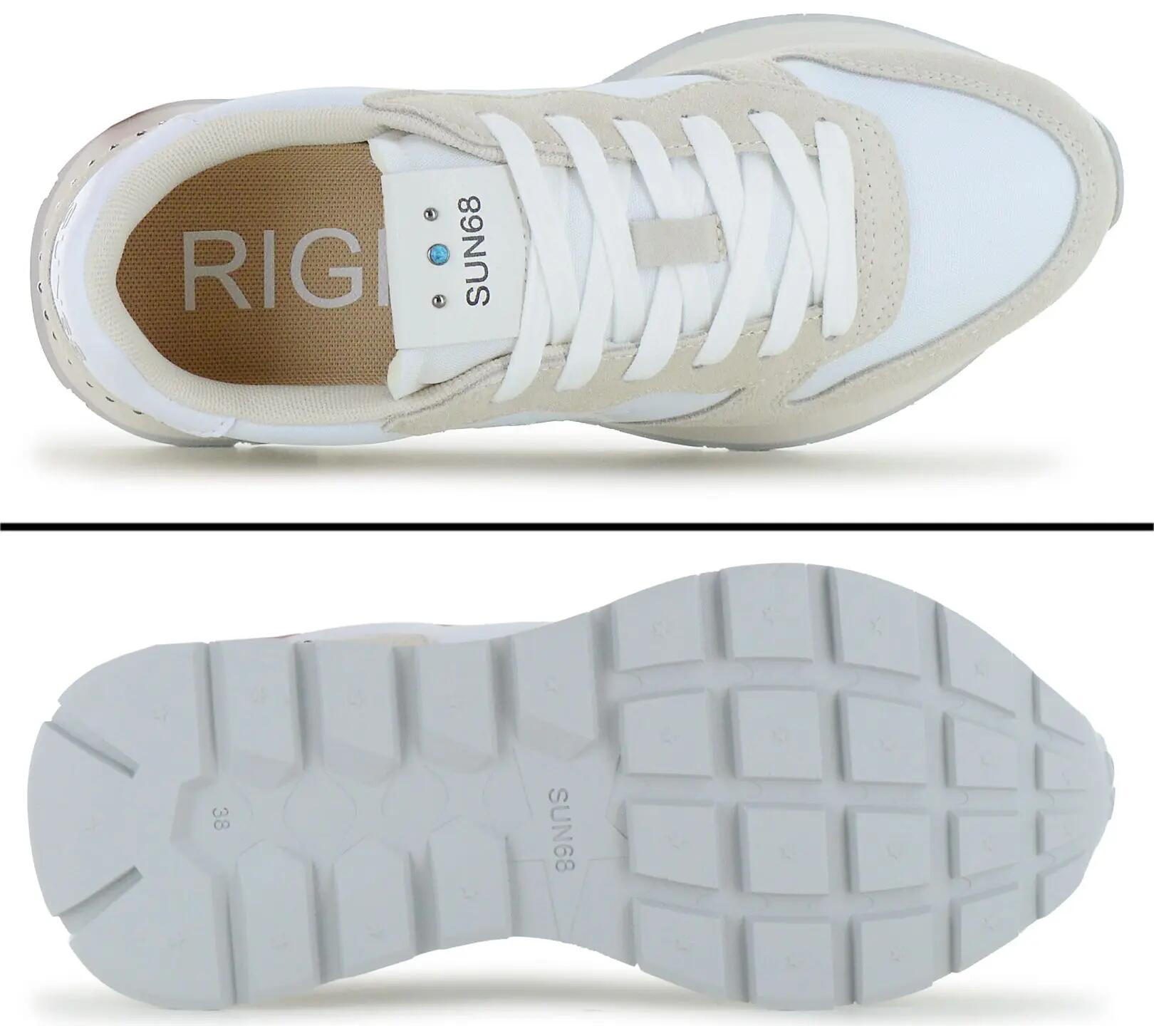 Women's - Sun68 Ally Studs - Z36205-01 - White 4/6