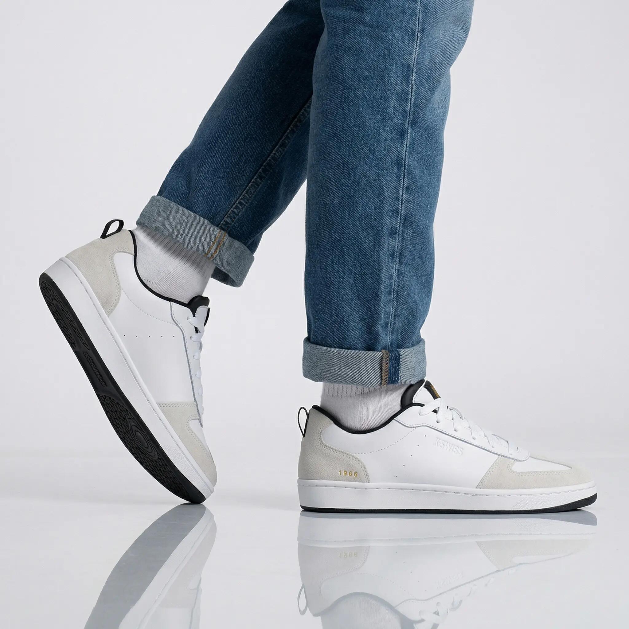 Herren - K-Swiss Court Varsity - 04734-175-M - Weiß 5/6