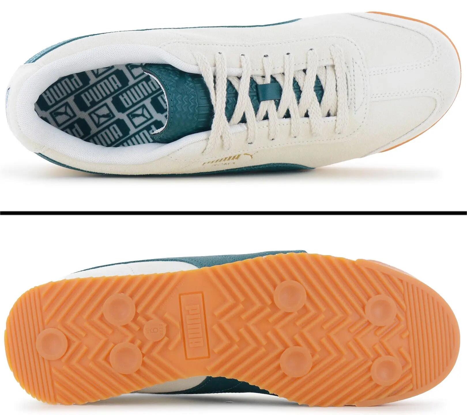 Homme - Puma Roma Suede - 398635-02 - Blanc 4/6