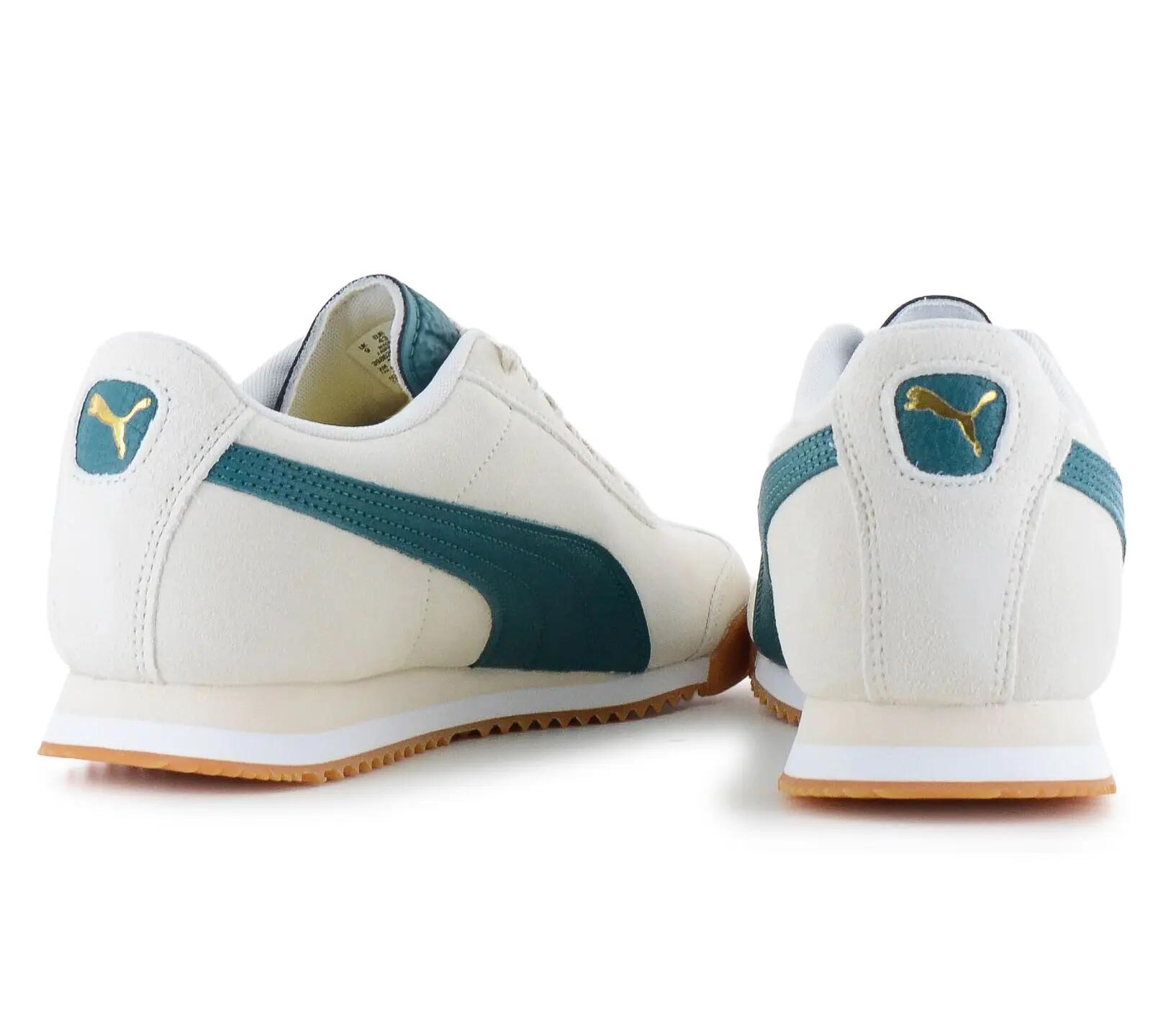 Homme - Puma Roma Suede - 398635-02 - Blanc 3/6