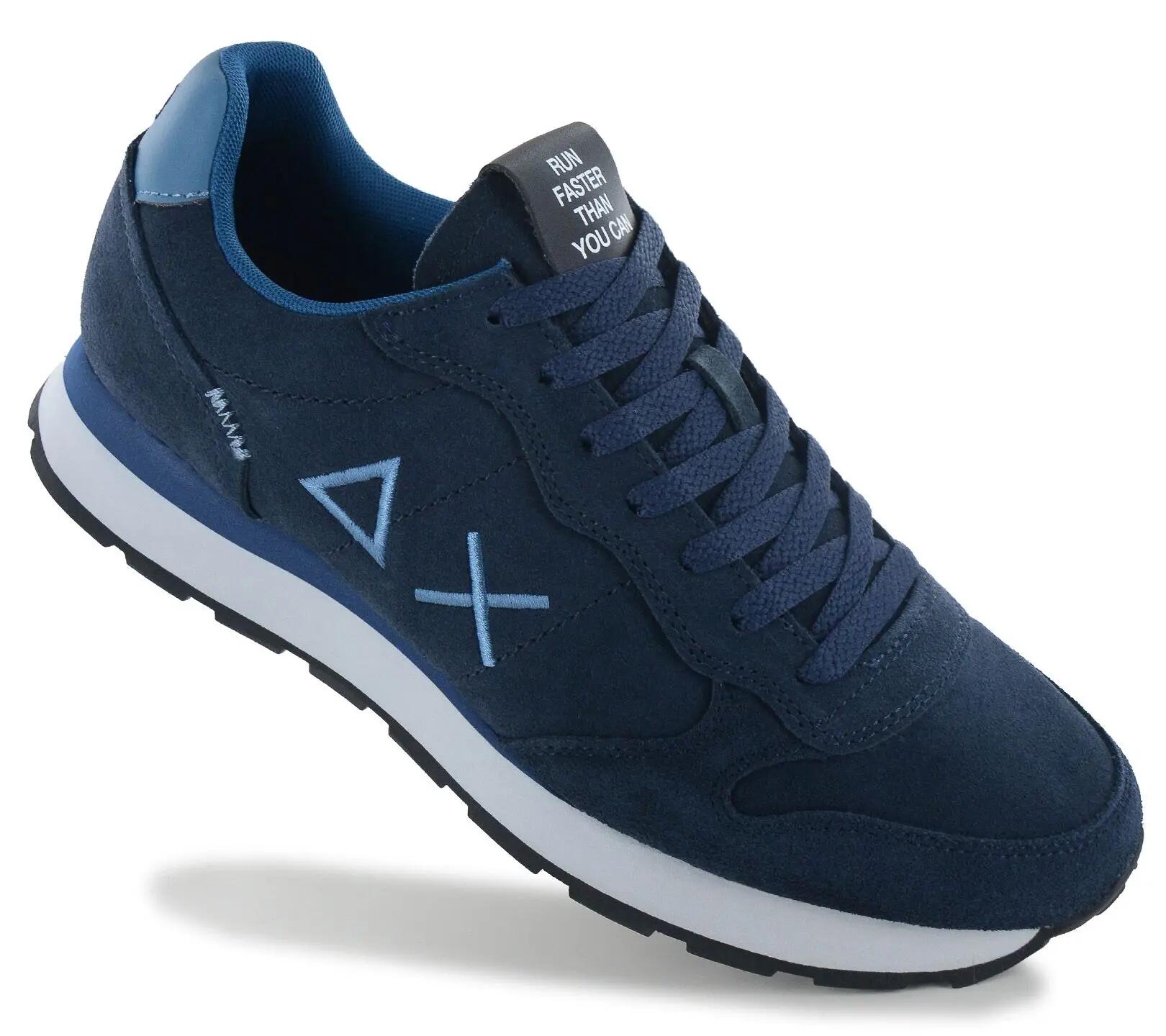 Uomo - Sun68 Tom Suede - Z46106-07 - Blu 2/6