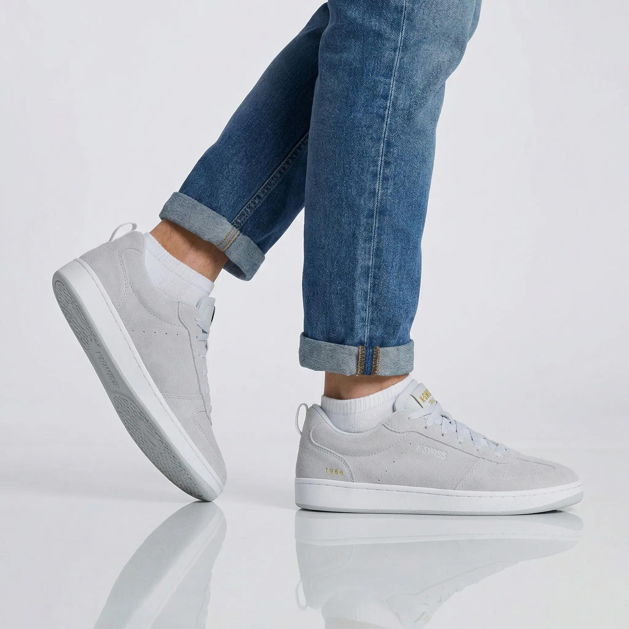 Herren - K-Swiss Court Varsity Sde - 04733-021-M - Grau 5/6