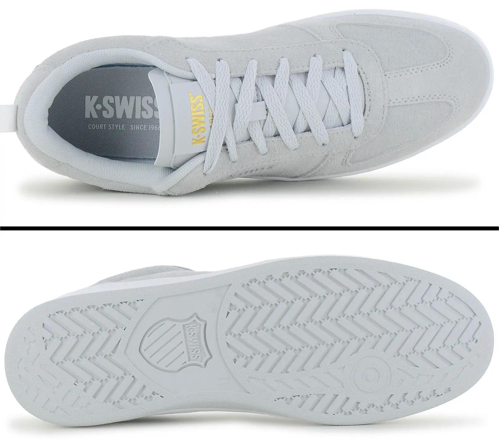 Herren - K-Swiss Court Varsity Sde - 04733-021-M - Grau 4/6