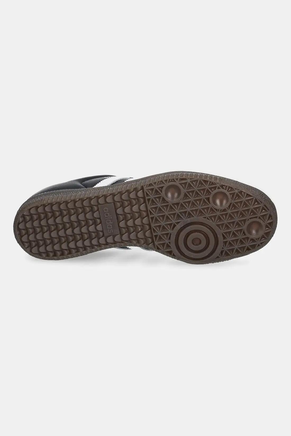 BUTY SPORTOWE UNISEX SKÓRZANE Z ZAMKIEM CZARNE ADIDAS SAMBA OG 38 6/7