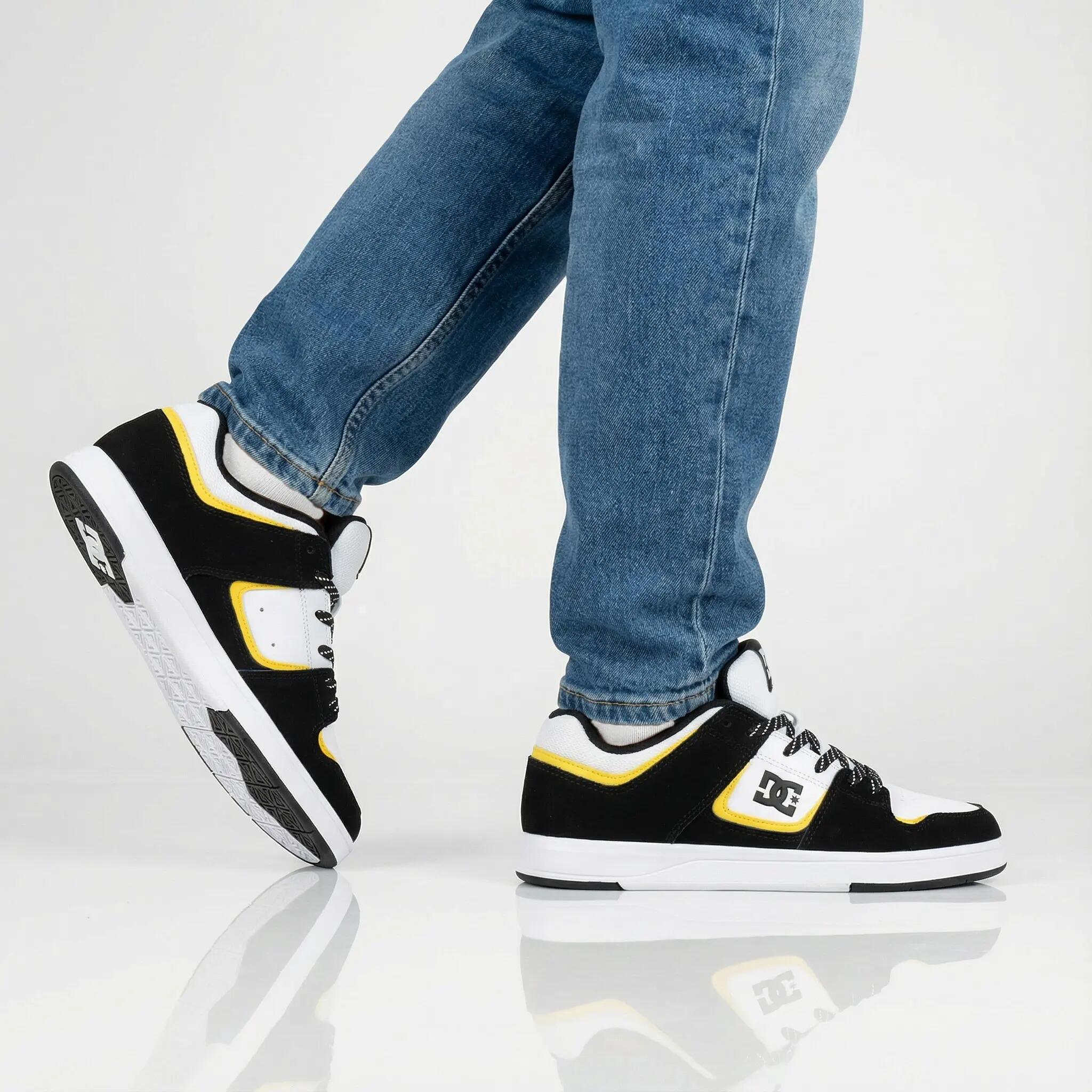 Męskie - Dc Shoes Cure - Adys400073-110 - Biały 5/6