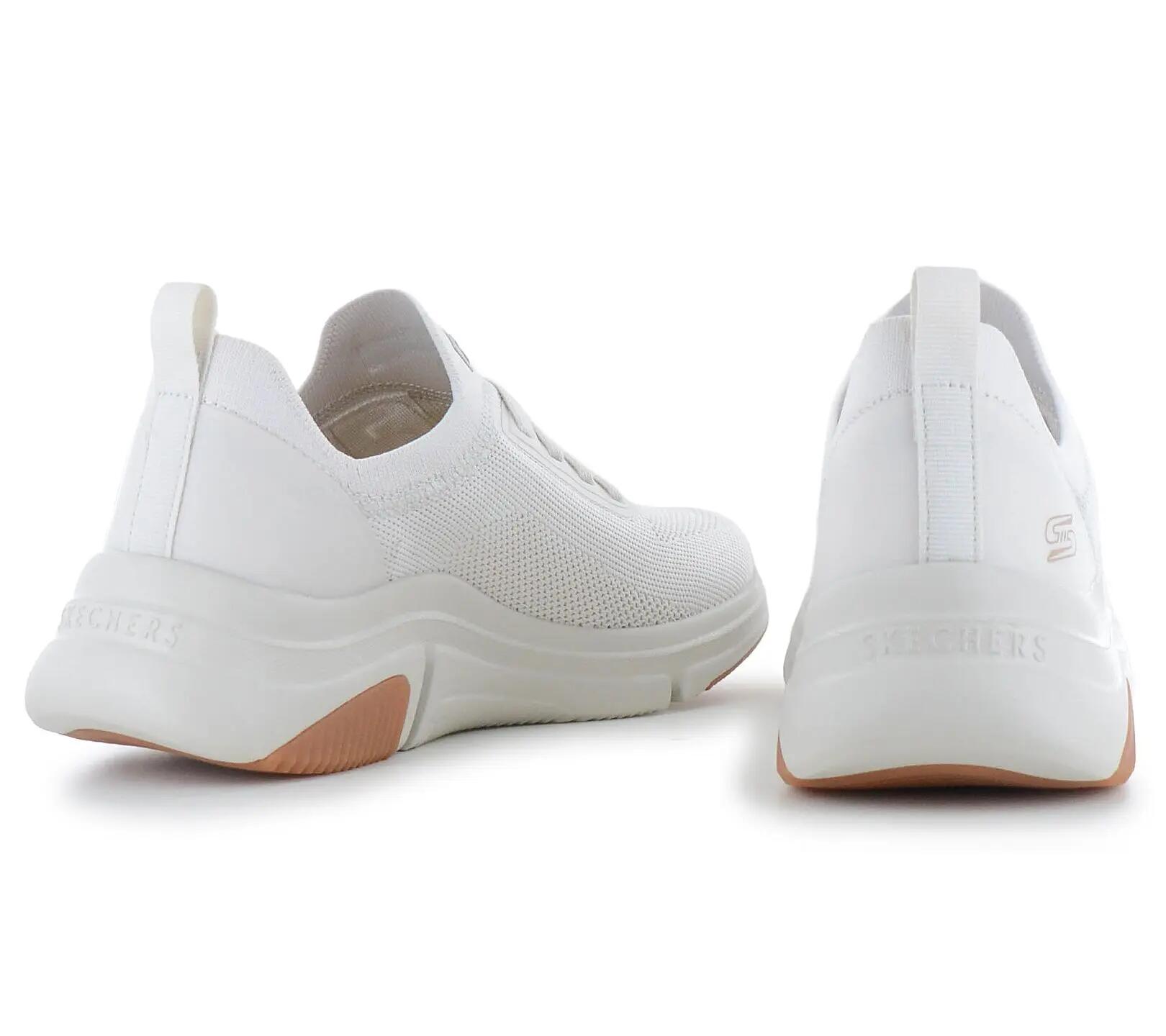 Mujer - Skechers Bobs Sparrow Flex - 117580-Ofwht - Blanco 3/6