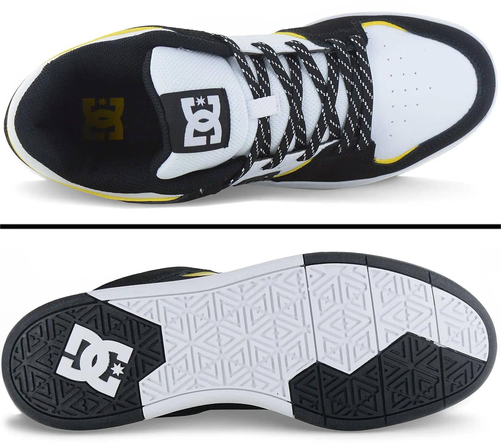 Męskie - Dc Shoes Cure - Adys400073-110 - Biały 4/6