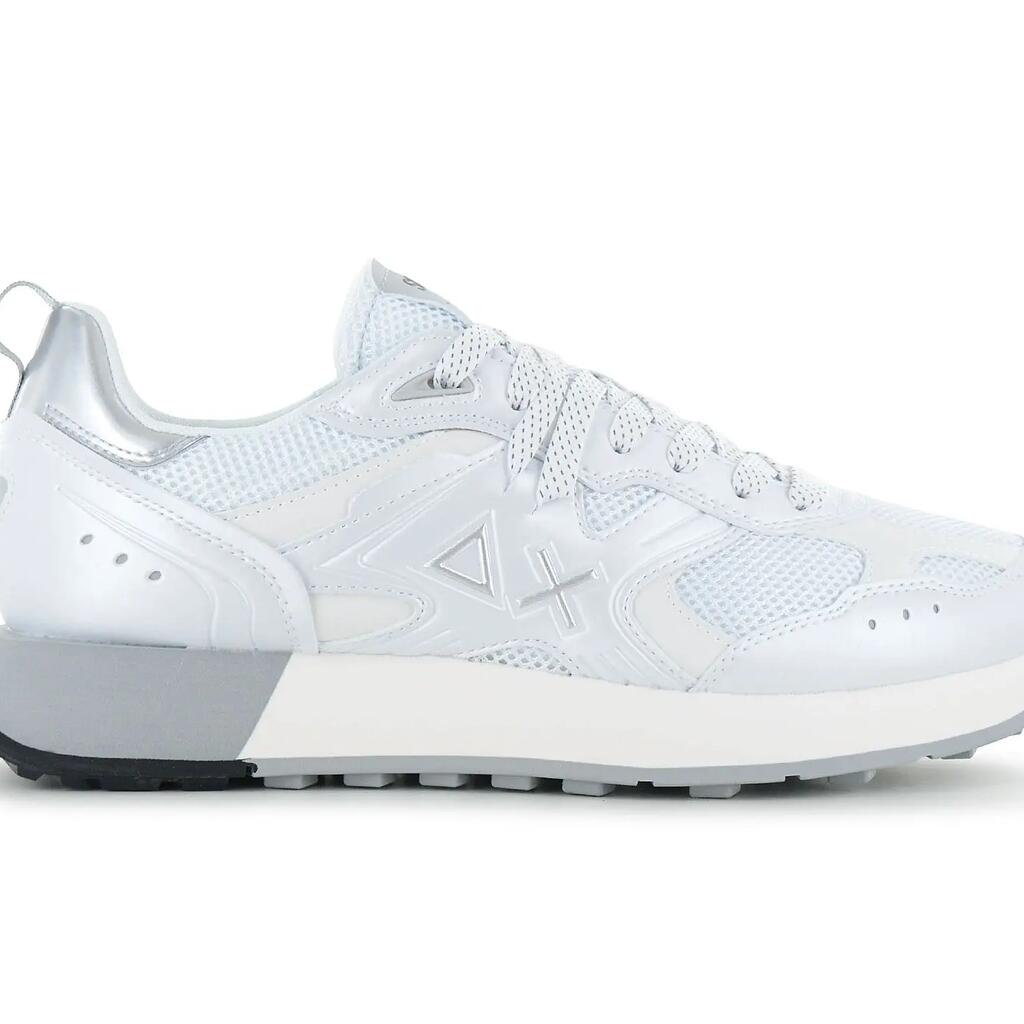 Мъже - Sun68 Jaki 2.0 Silver Mesh - Z36119-01 - Бяло