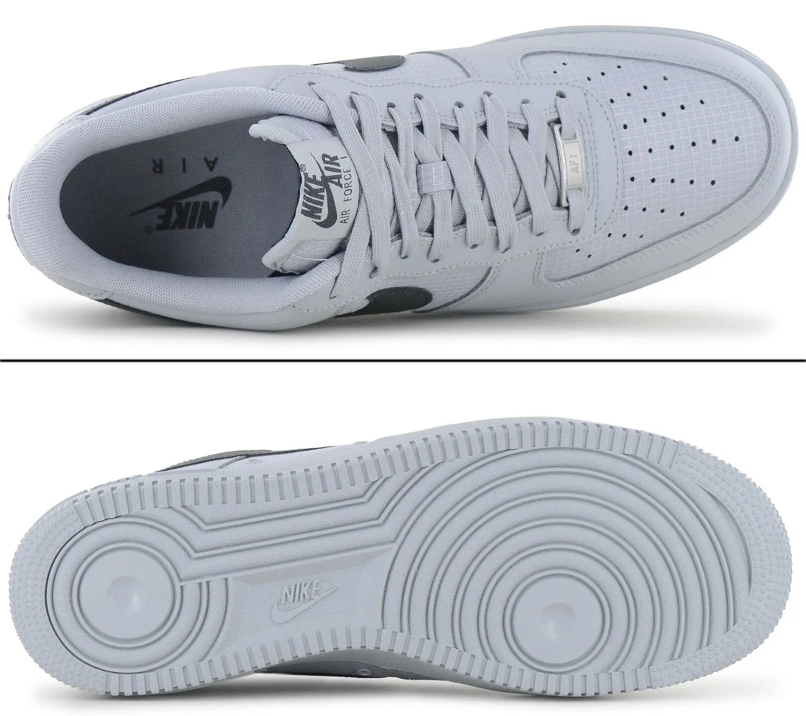 Hombre - Nike Air Force 1 07 Lv8 - Ir0952-002 - Gris 4/6
