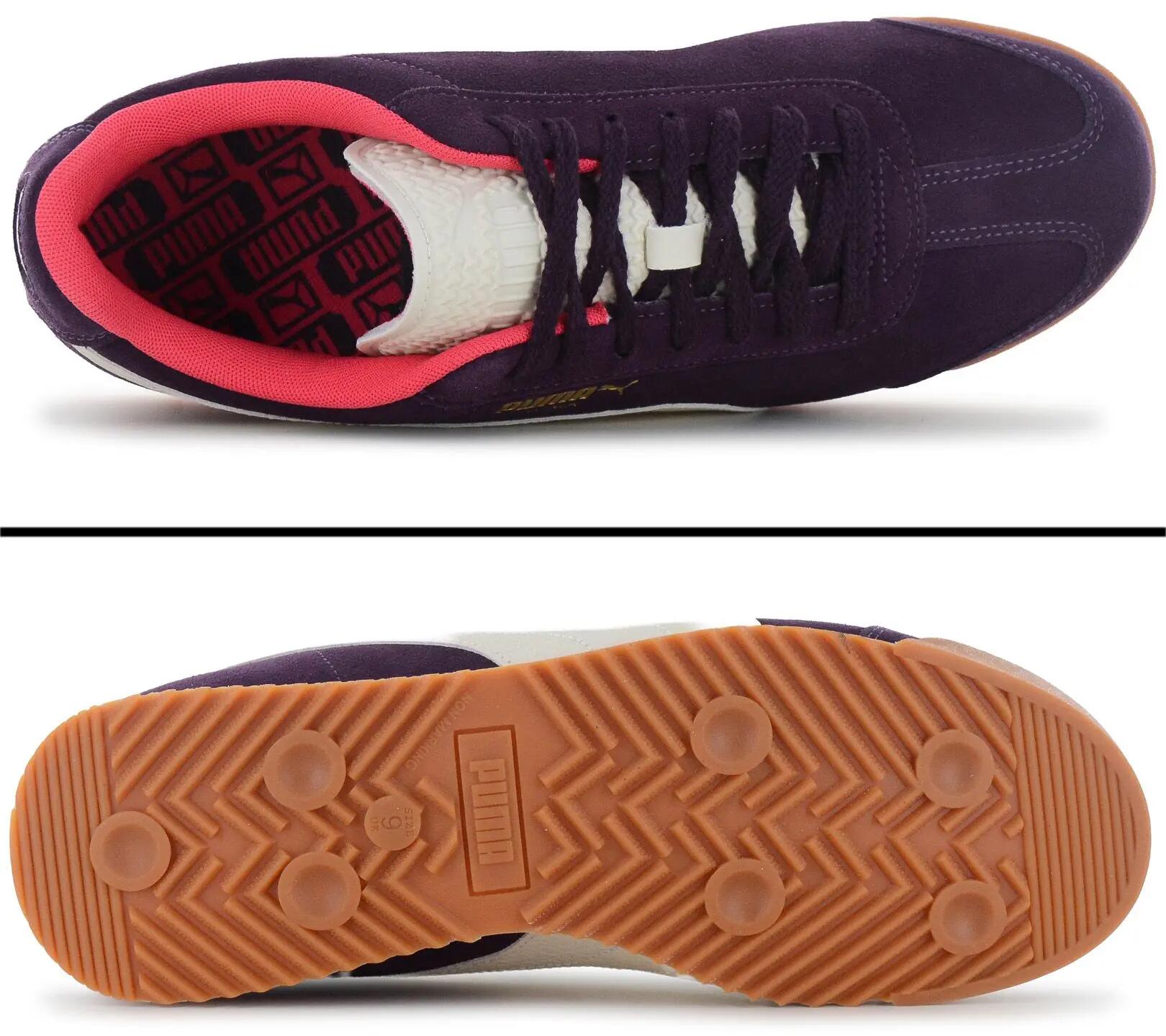 Homme - Puma Roma Suede - 398635-01 - Rouge 4/6