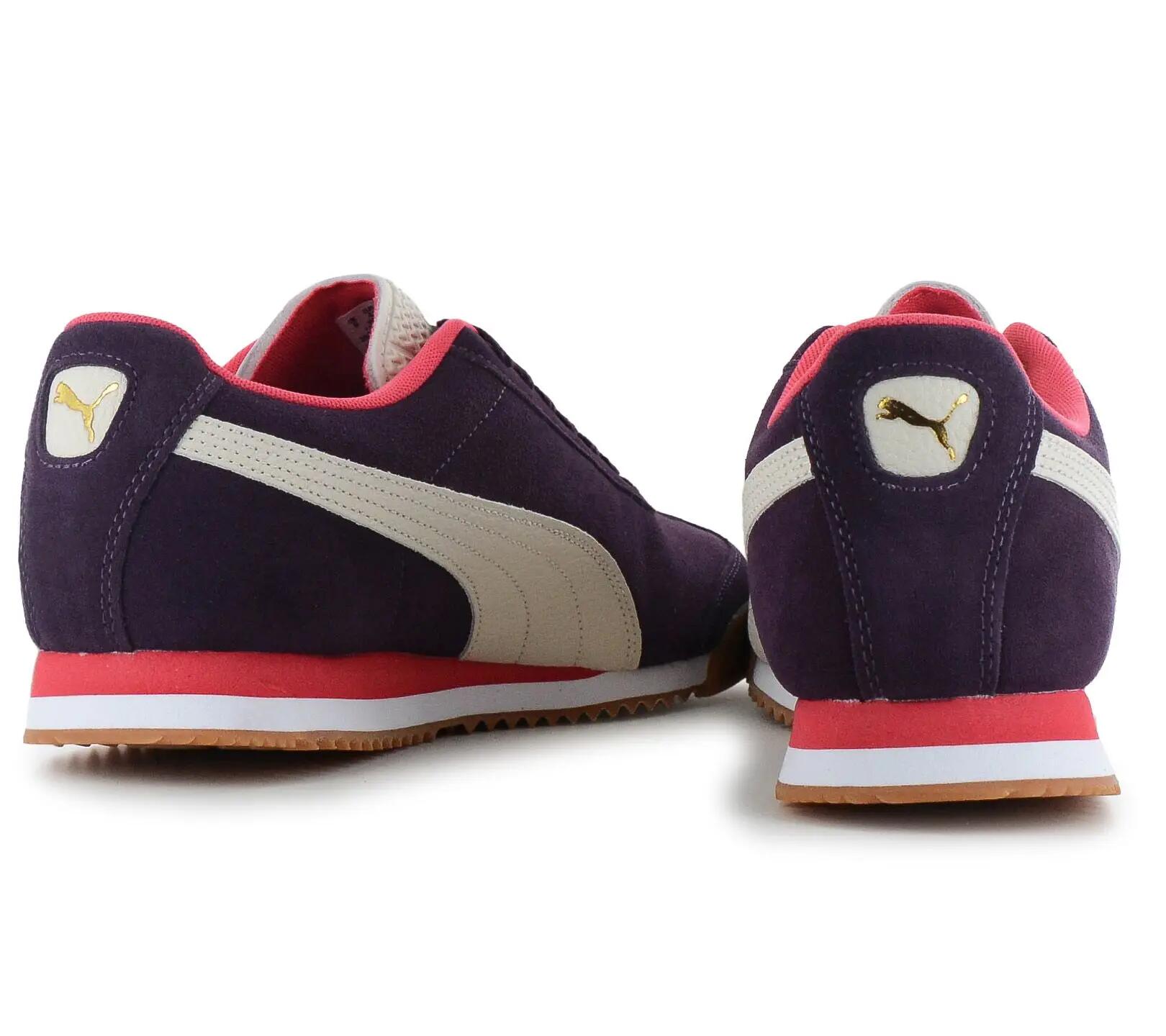 Homme - Puma Roma Suede - 398635-01 - Rouge 3/6