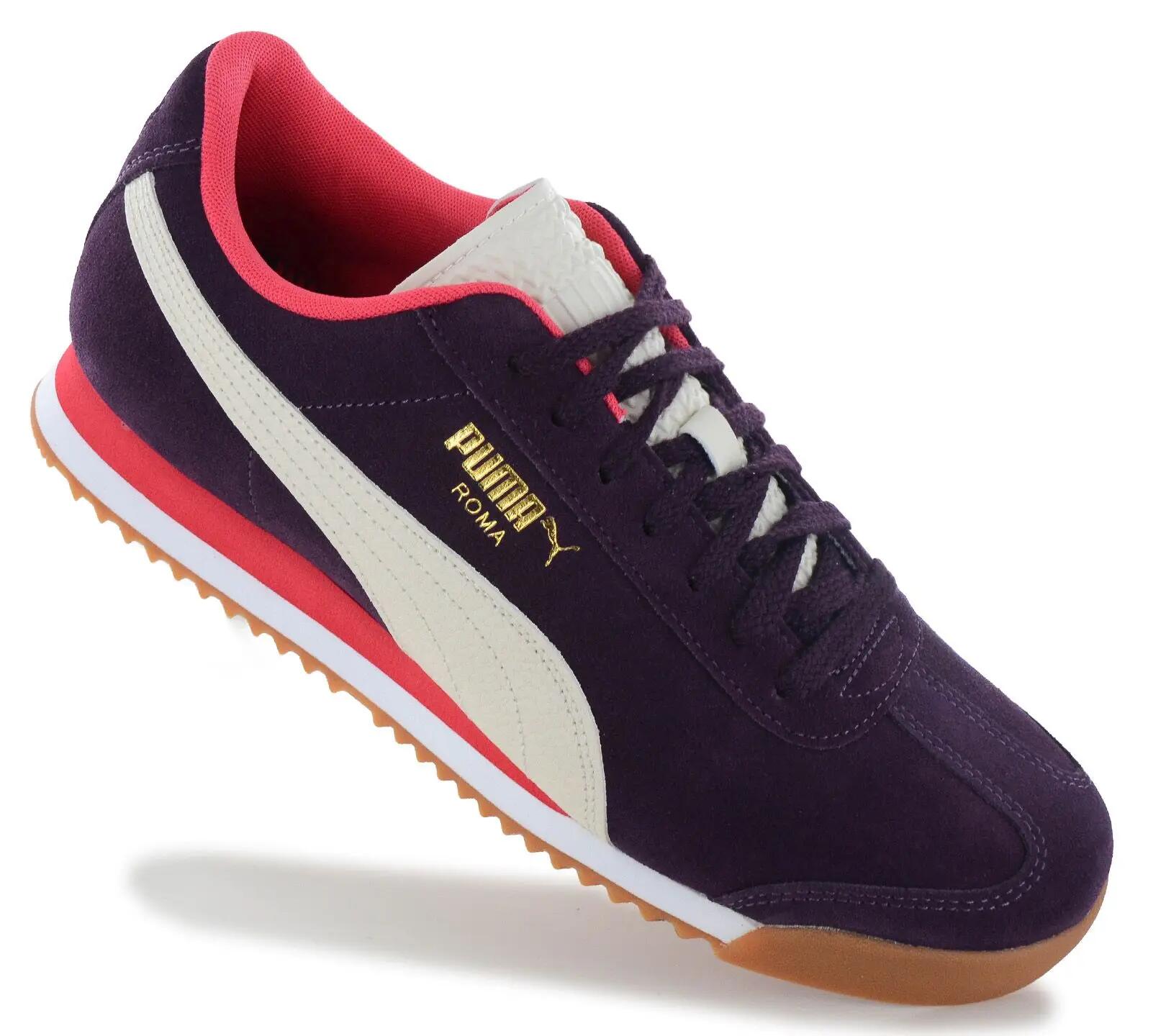 Homme - Puma Roma Suede - 398635-01 - Rouge 2/6