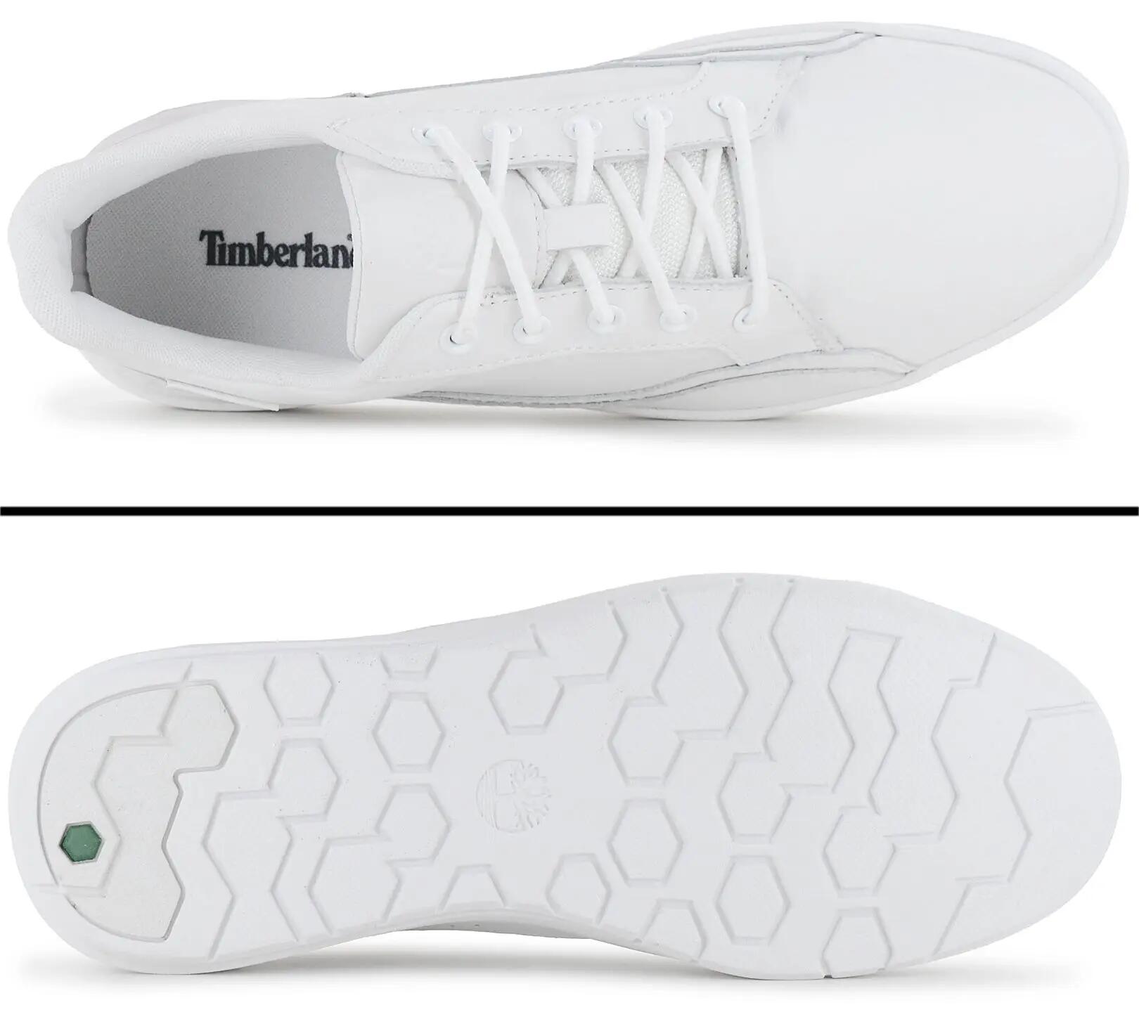 Homem - Timberland Allston Low Lace Up Sneaker - Tb0a65t5-Em2 - Branco 4/6
