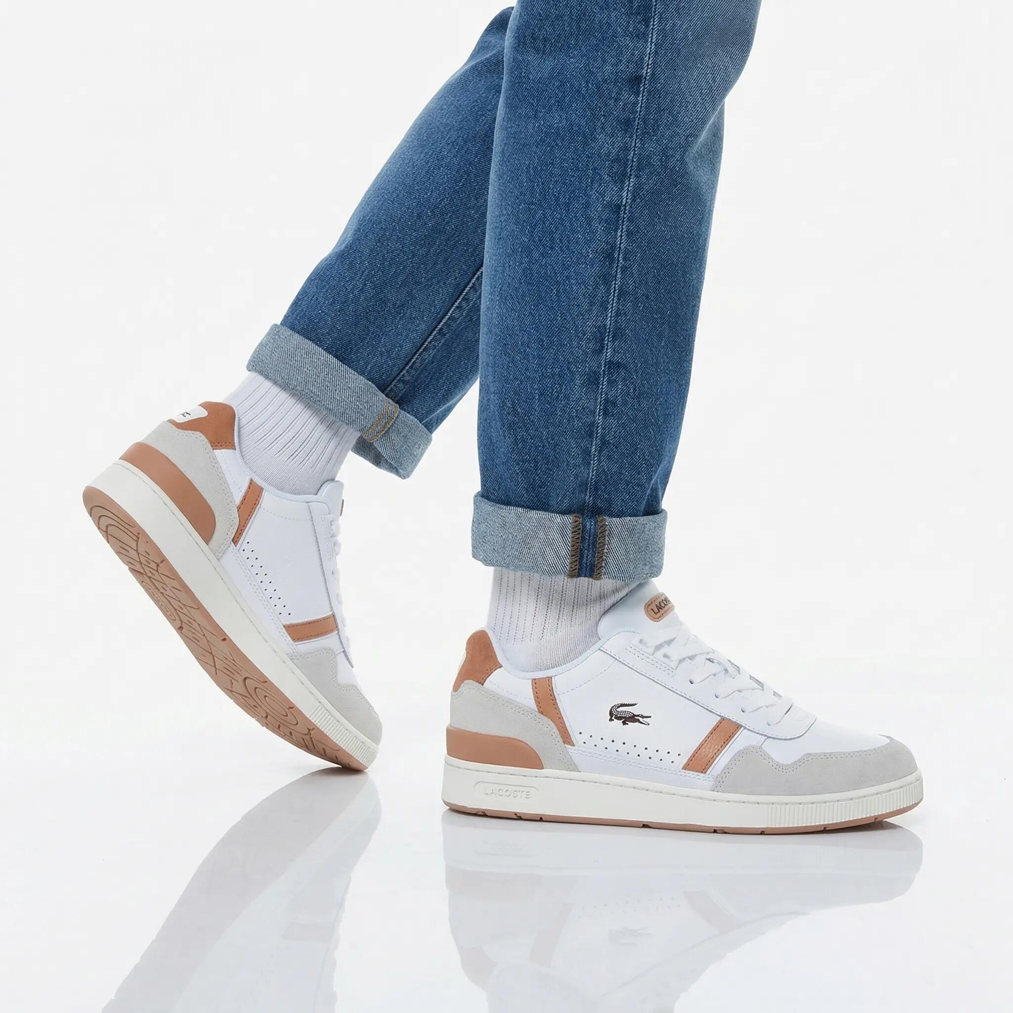 Męskie - Lacoste T_Clip 124 - 747sma00662j8 - Biały 5/6