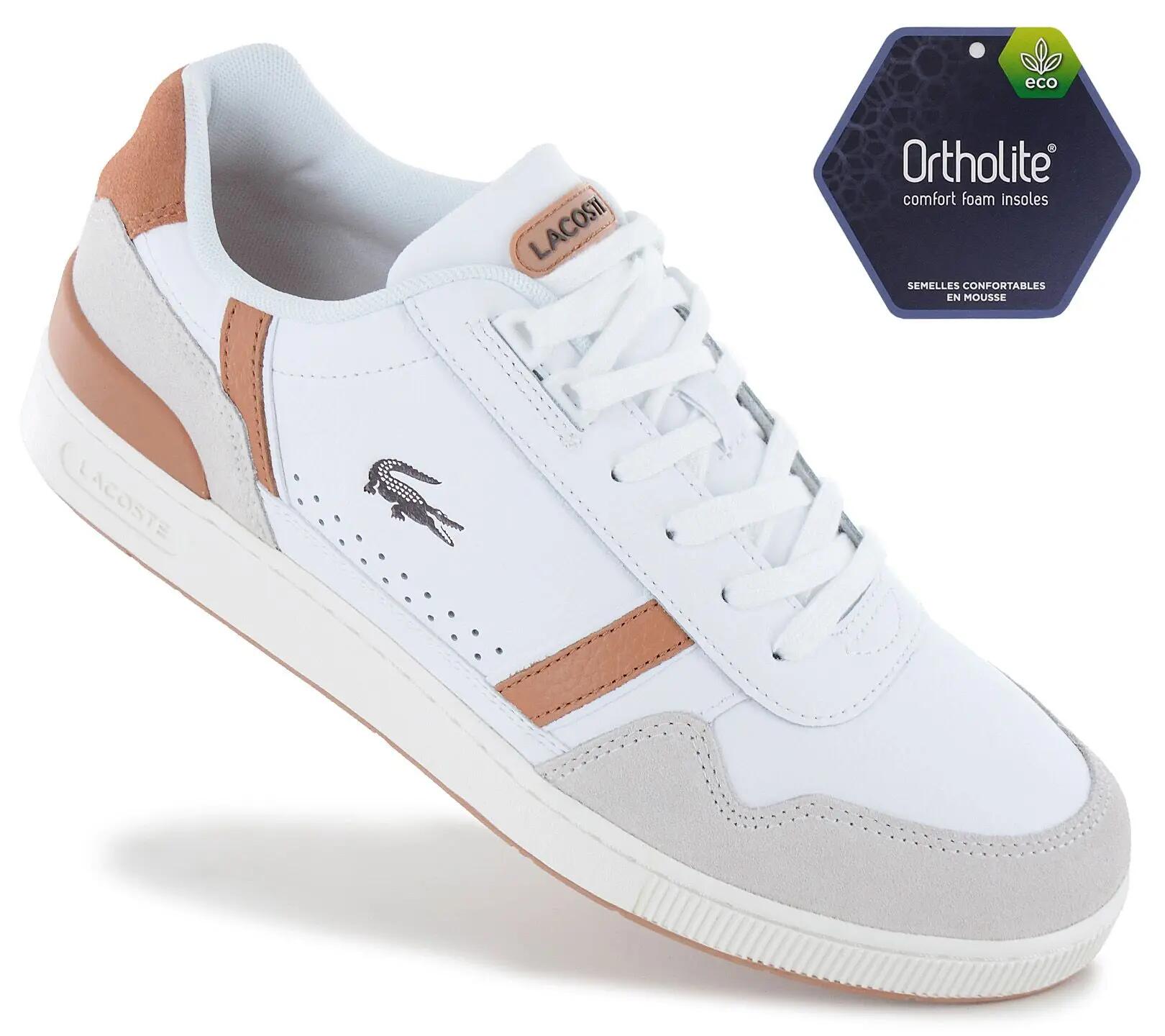 Męskie - Lacoste T_Clip 124 - 747sma00662j8 - Biały 2/6
