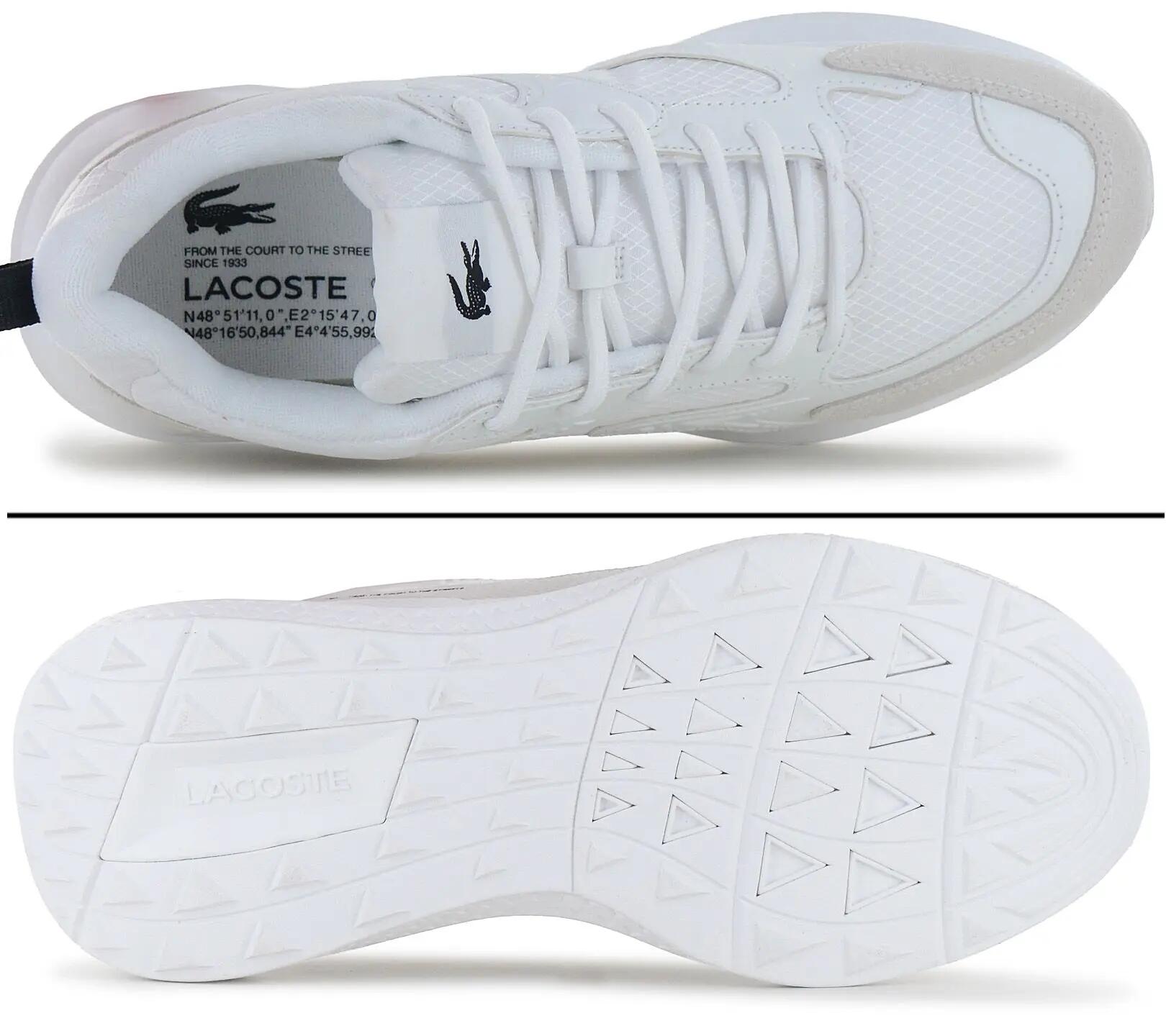 Heren - Lacoste L003 Evo 124 - 747sma012121g - Wit 4/6