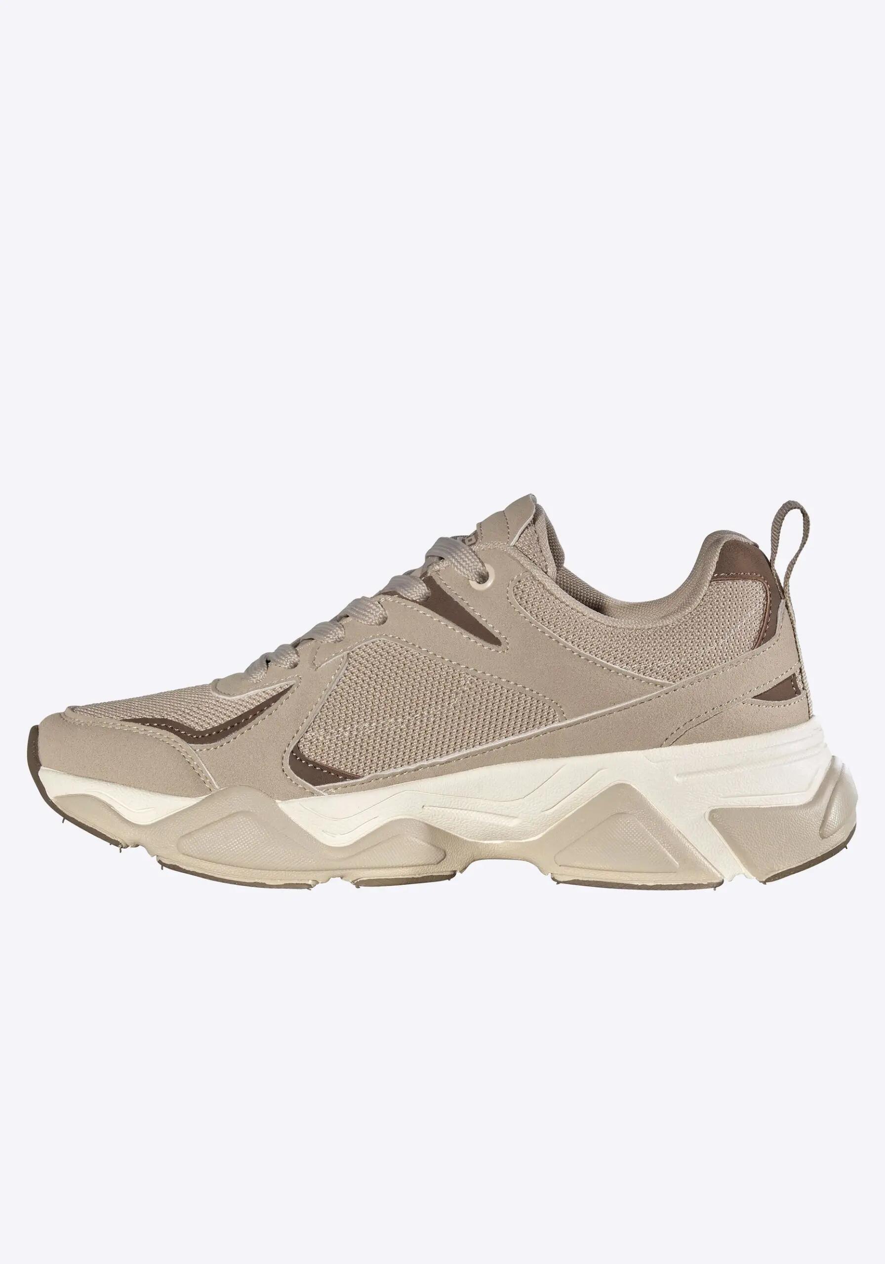 SNEAKERSY BUTY SPORTOWE DAMSKIE MĘSKIE LOTTO CHUNKY WANY 2277 BEŻOWE 38 2/7