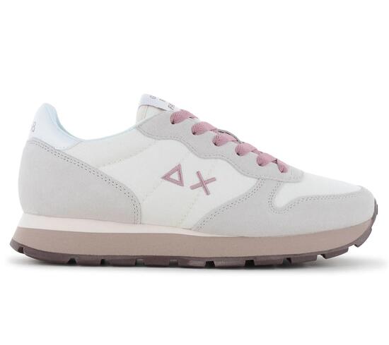 Zapatillas mujer - Plataforma - Ally - Blanco/marino
