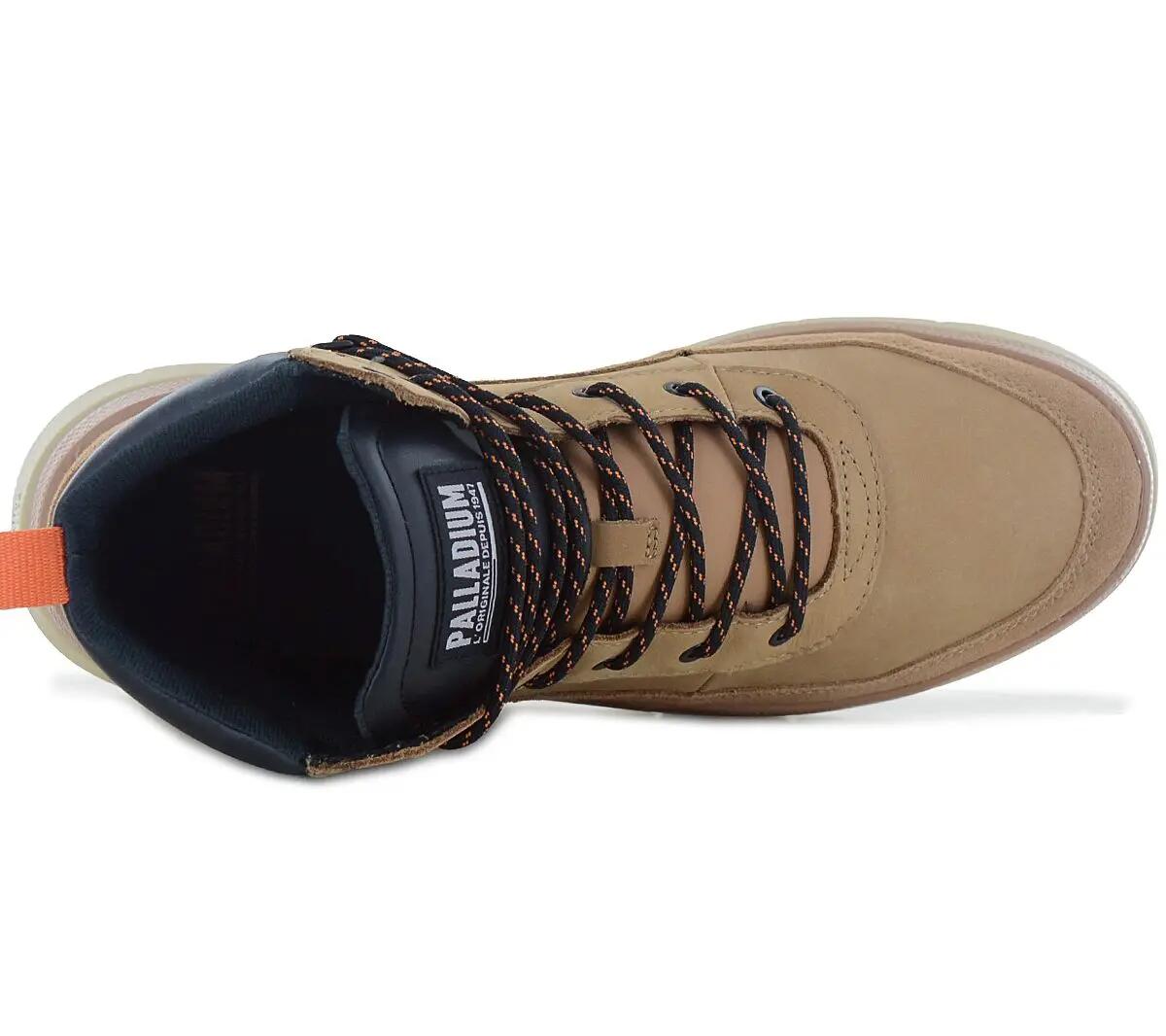 Homem - Palladium Pallaflex Cuff - 09509-254-M - Castanho 4/6